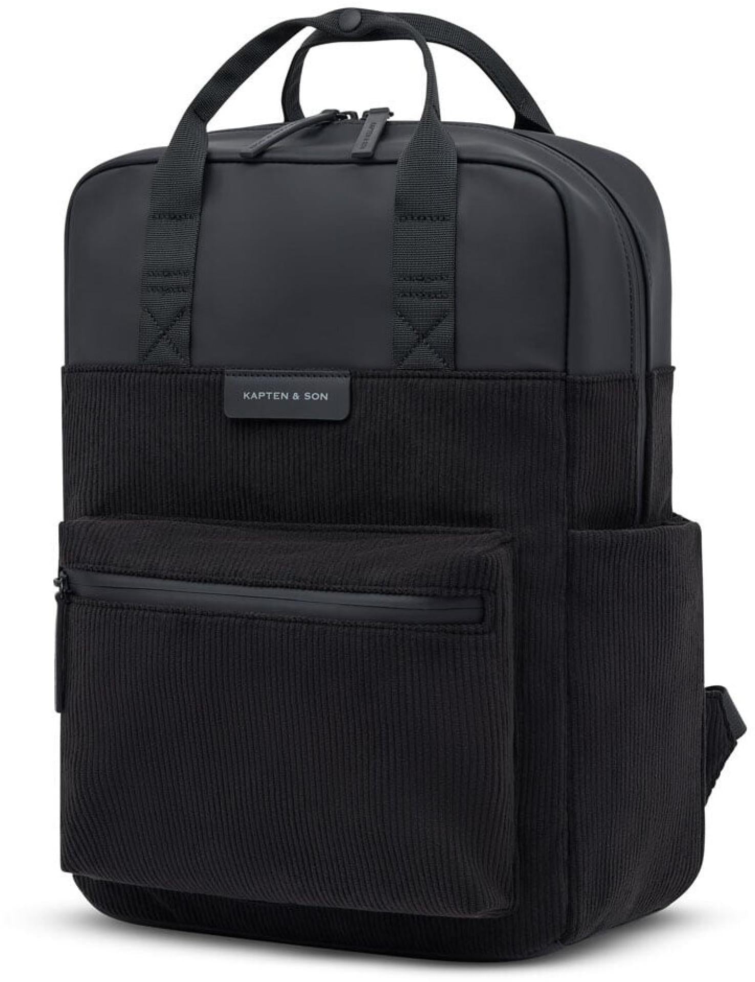 Kapten & Son Bergen Pro Cord All Black