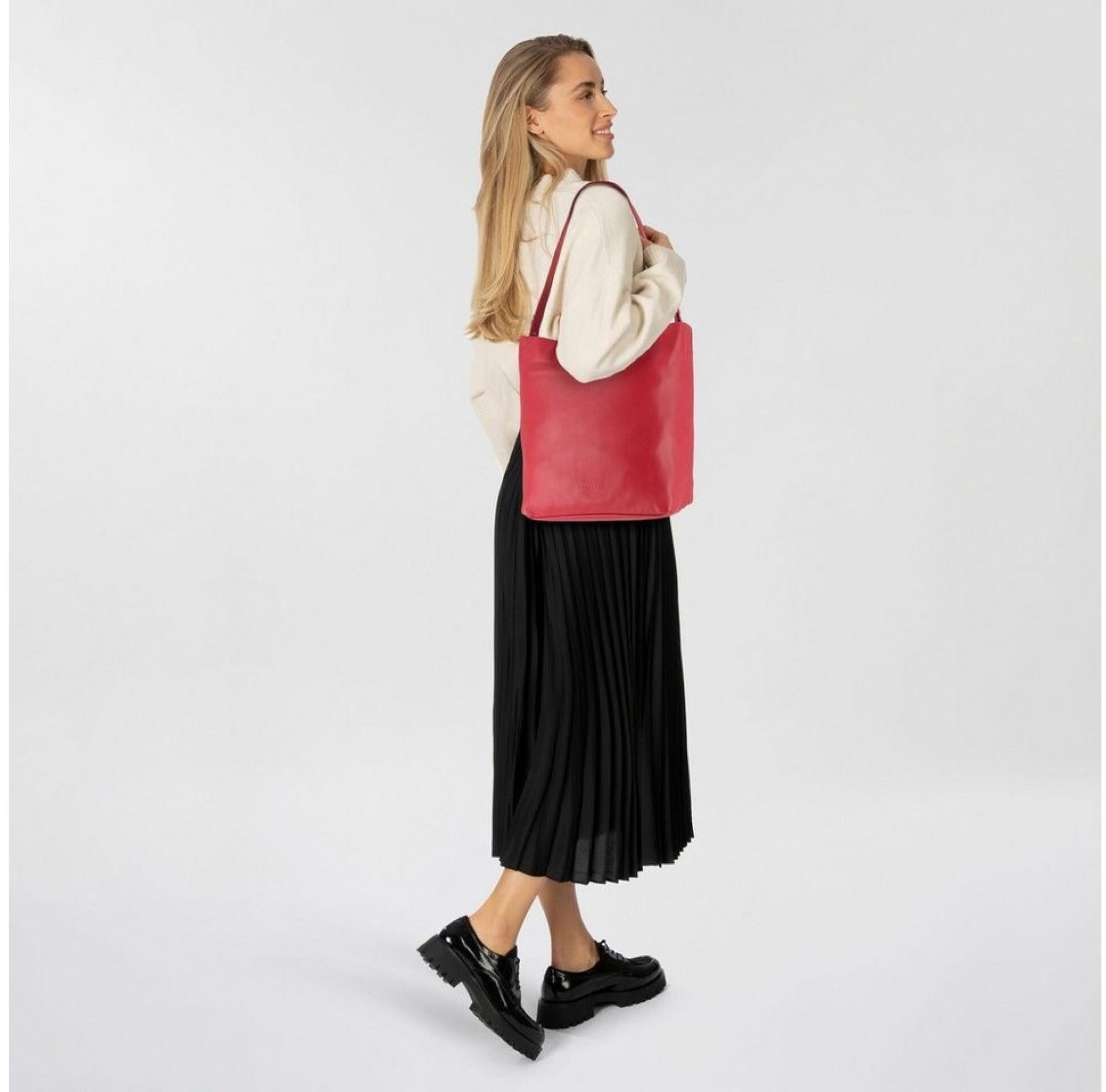 Liebeskind Hera Tote L Großer Shopper chilirot