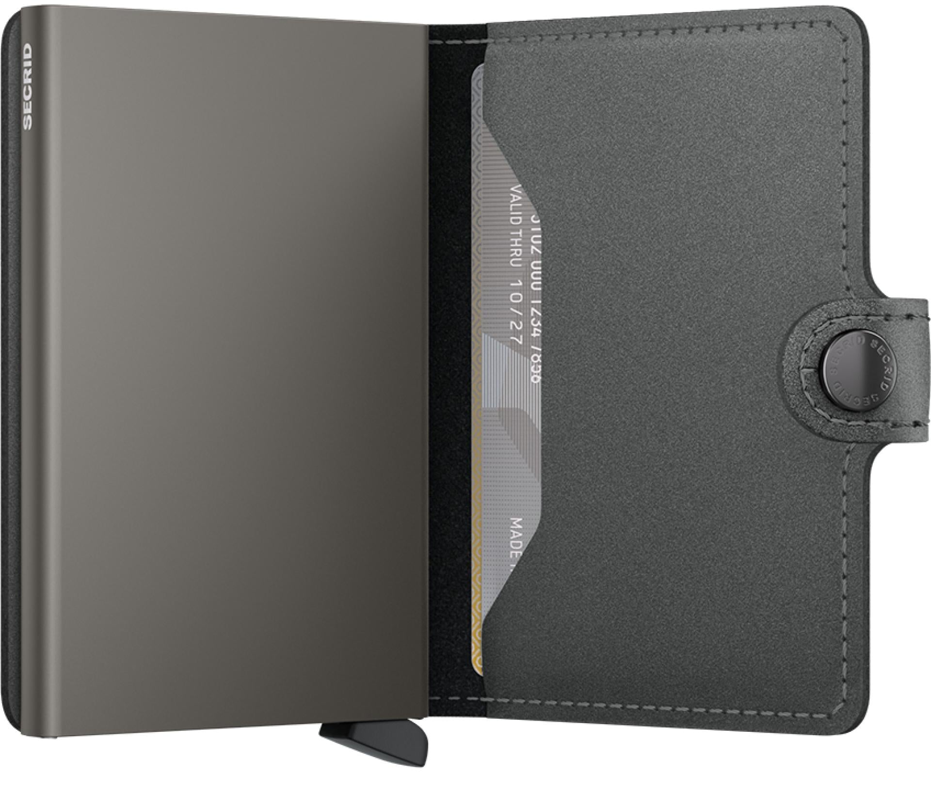 Secrid Miniwallet matte satin Steel grey
