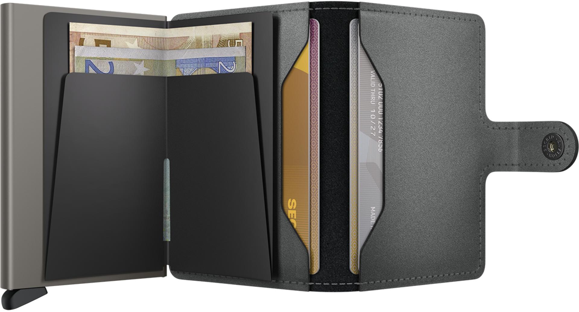 Secrid Miniwallet matte satin Steel grey