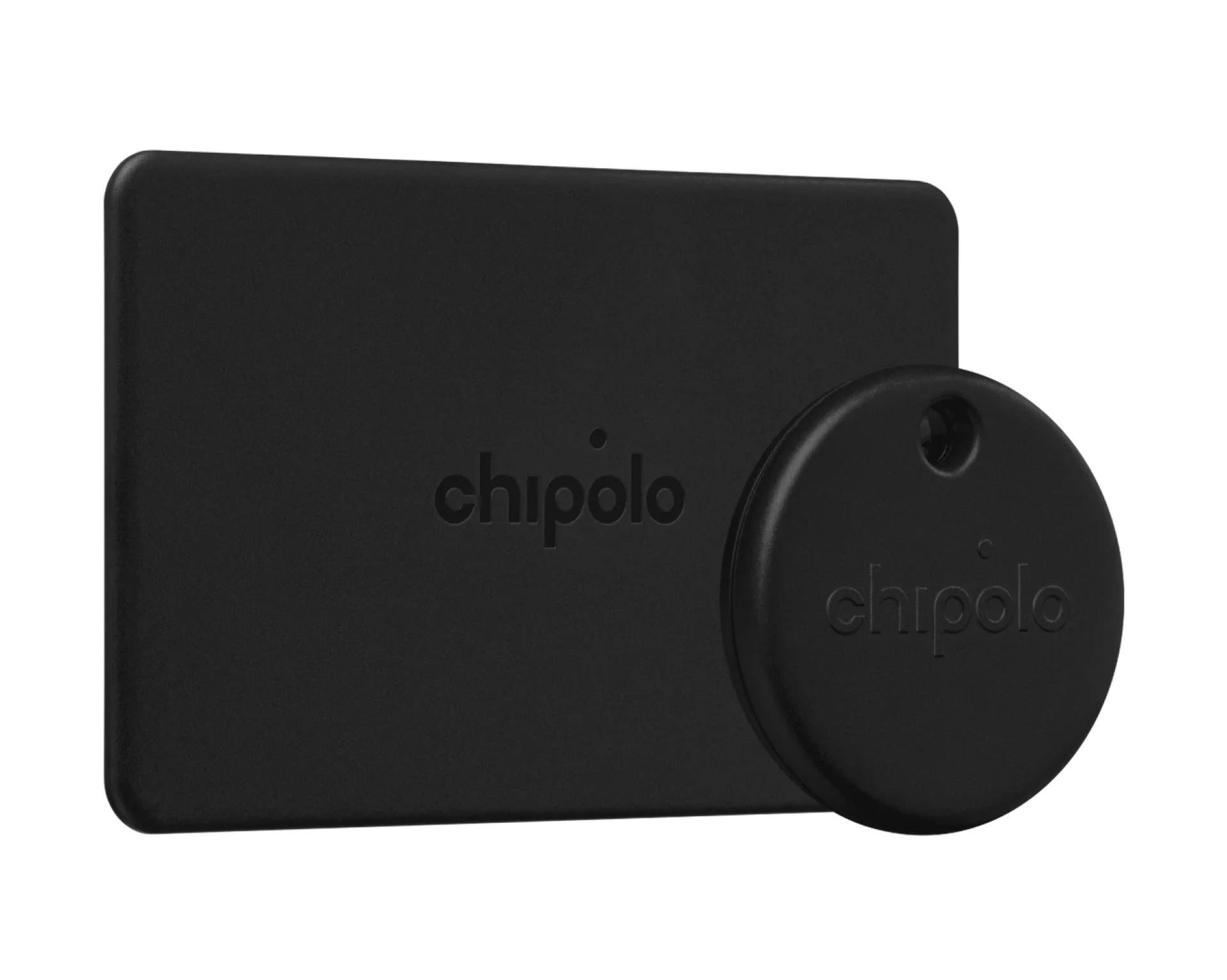 LOOP & CARD_Bundle aufladbare Tracker Karte und Anhänger für Börsen/ Taschen /Schlüssel Charcoal