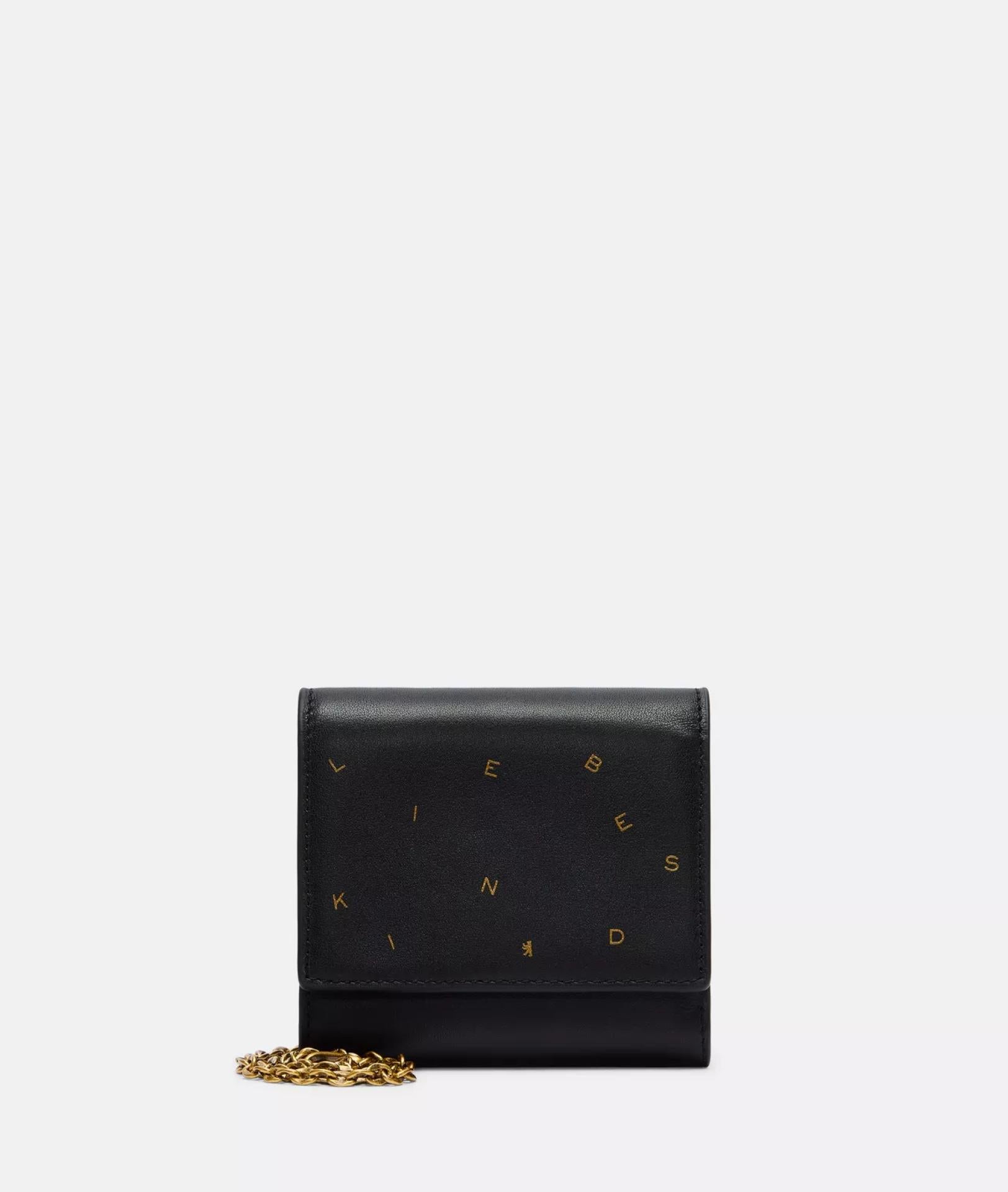 LIEBESKIND Berlin Ada M DANCING LETTERS Soft Nappa black Schwarz