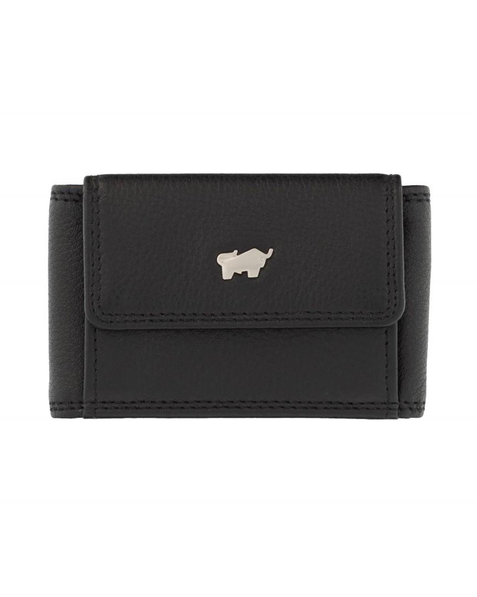 Braun Büffel GOLF 2.0 Geldbörse 9 cm x 5,5 cm x 2 cm XS schwarz