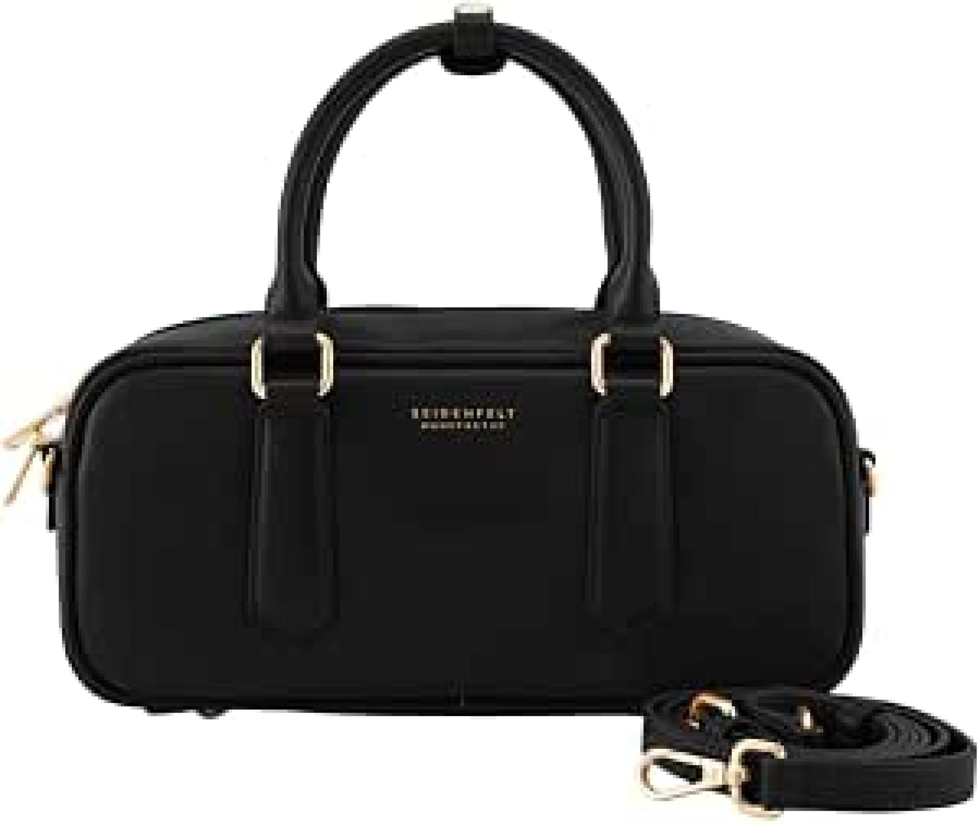 Seidenfelt Handtasche Arvaja Bowling Bag black