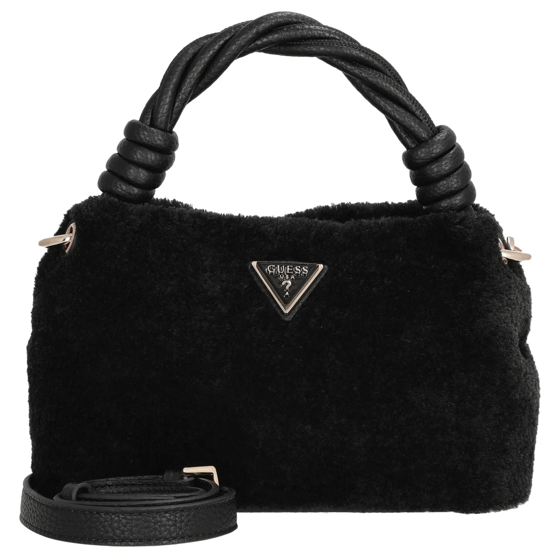 GUESS SHAIDA TOP HANDLE CROSSBODY BLACK