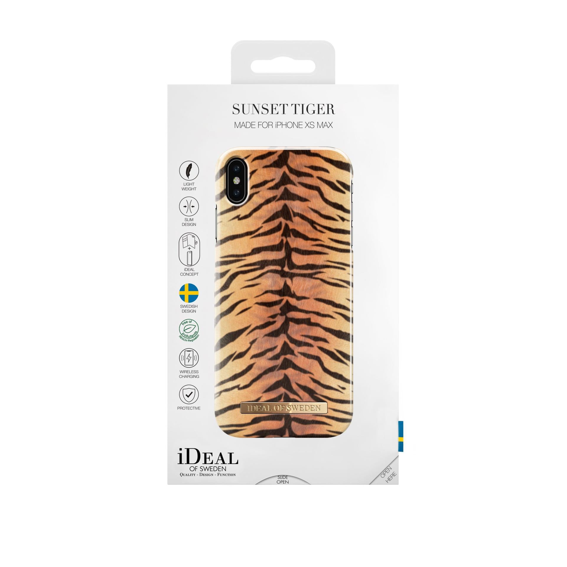 iDeal of Sweden Handyhülle Fashion Case - Variante: iPhone XS Max Sunset Tiger