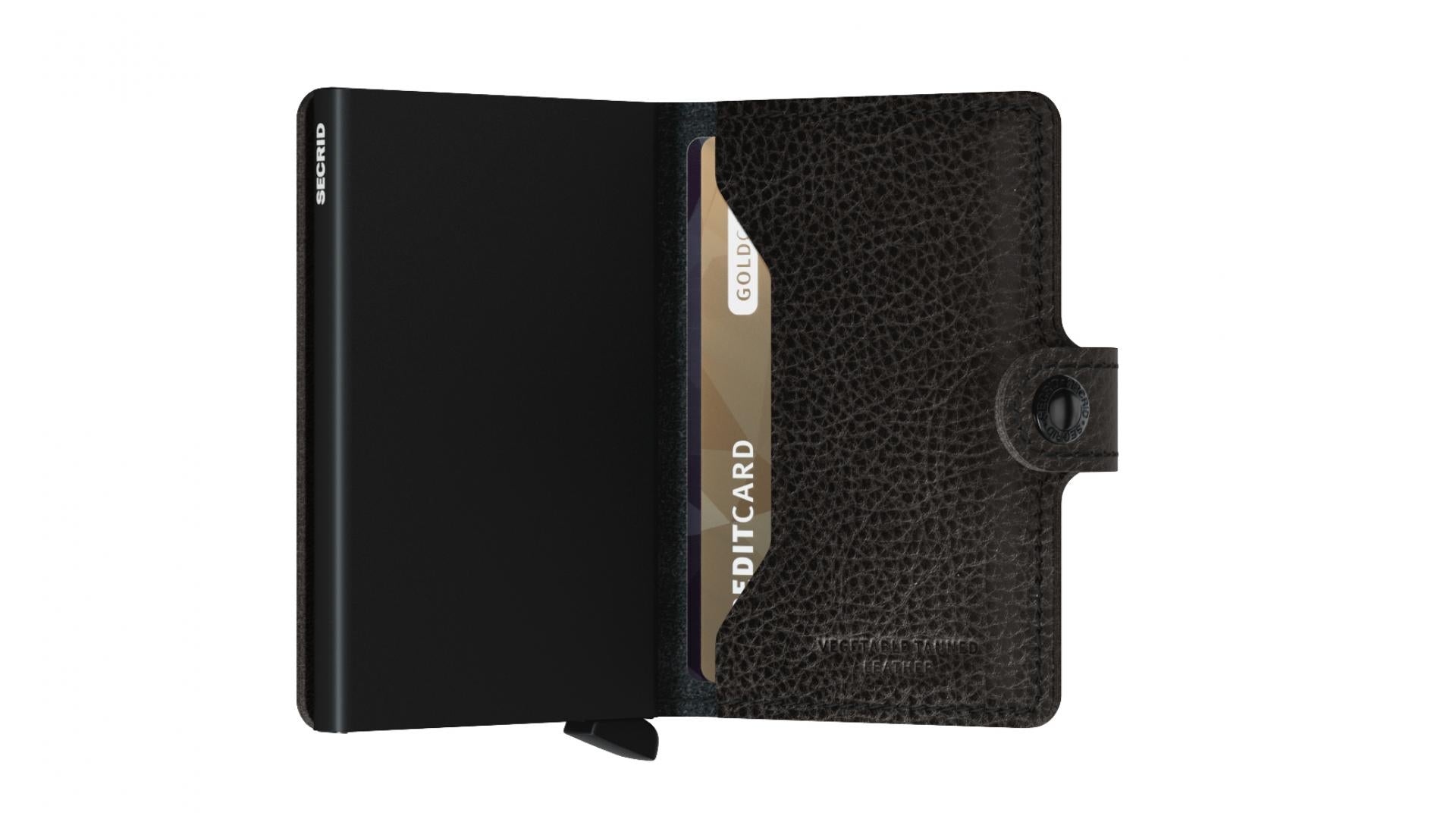 Kartenetui Miniwallet Veg - Variante: Black / Schwarz