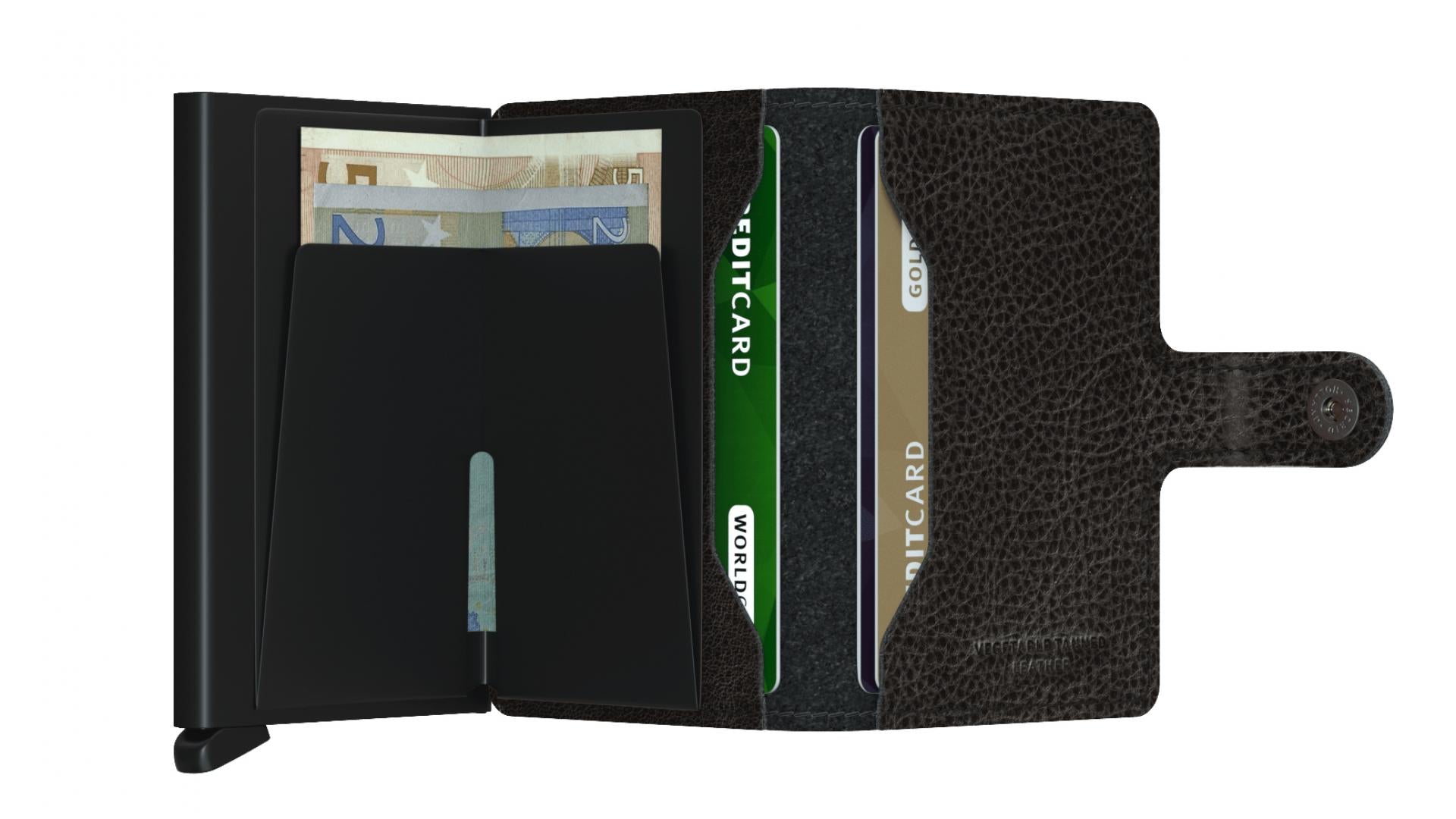 Kartenetui Miniwallet Veg - Variante: Black / Schwarz