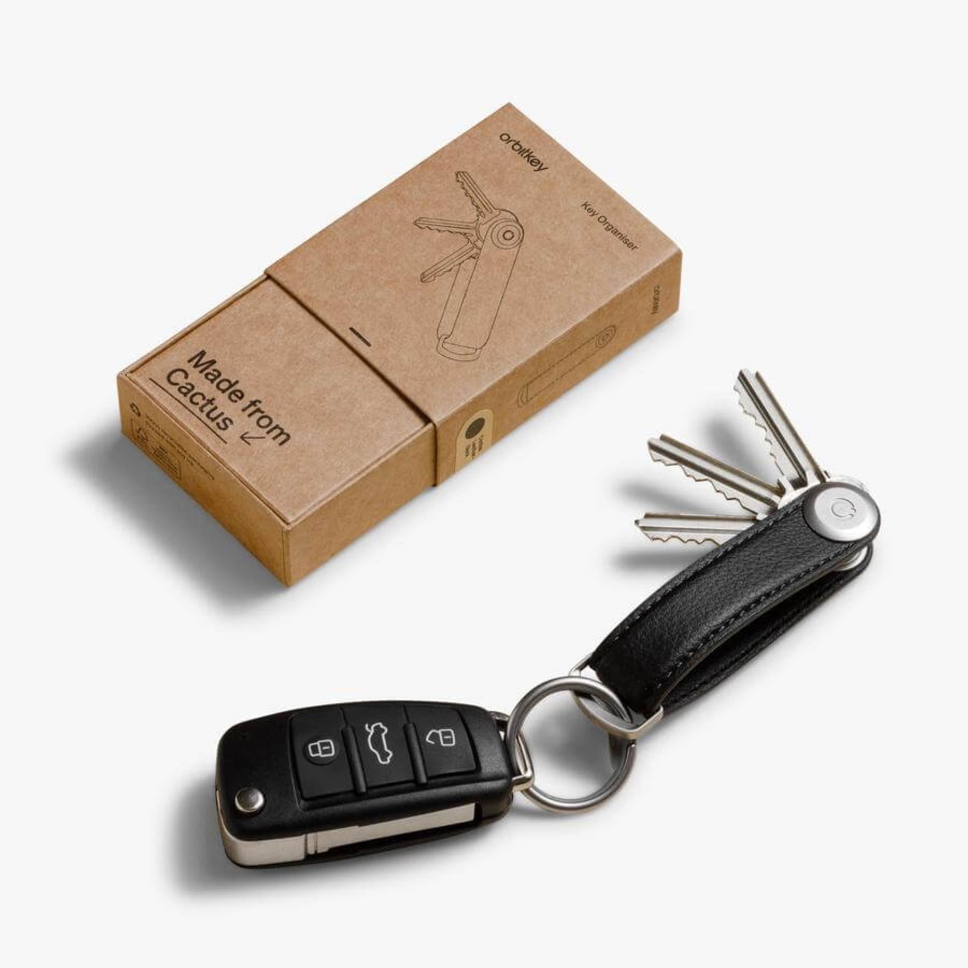 Orbitkey Key Organiser Cactus Leather black