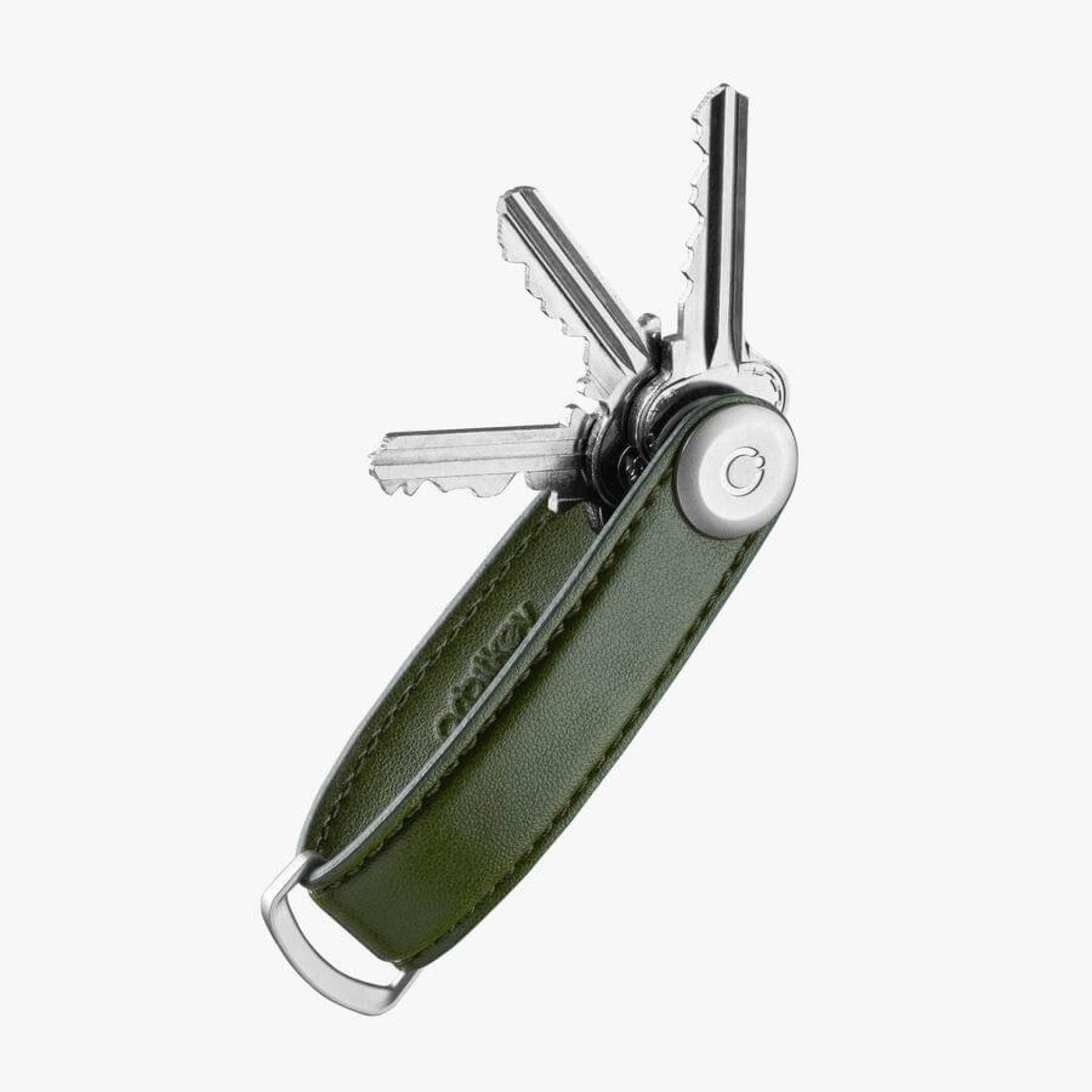 Orbitkey Key Organiser Kaktus Leder Grün