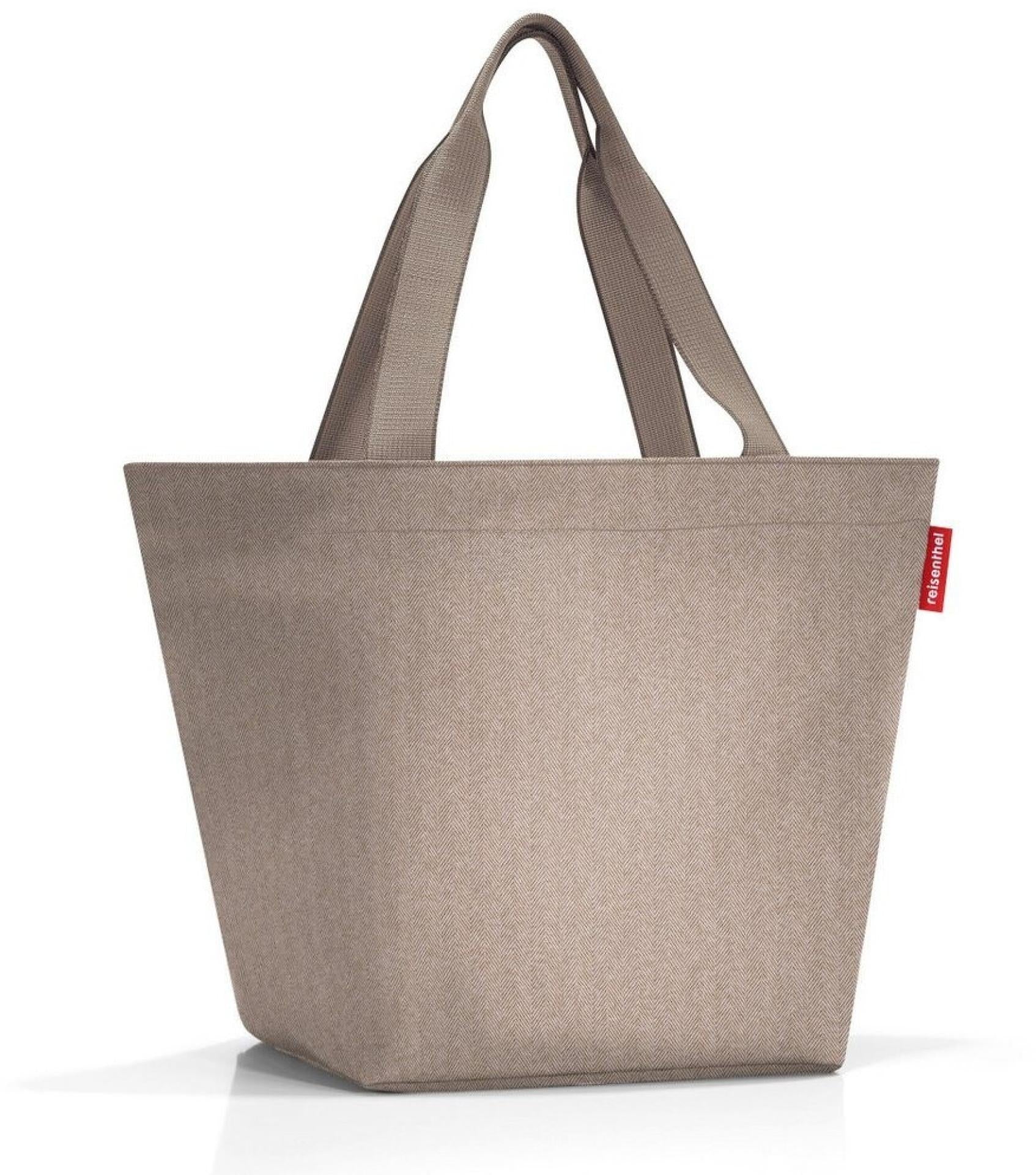 Reisenthel shopper M herringbone mokka