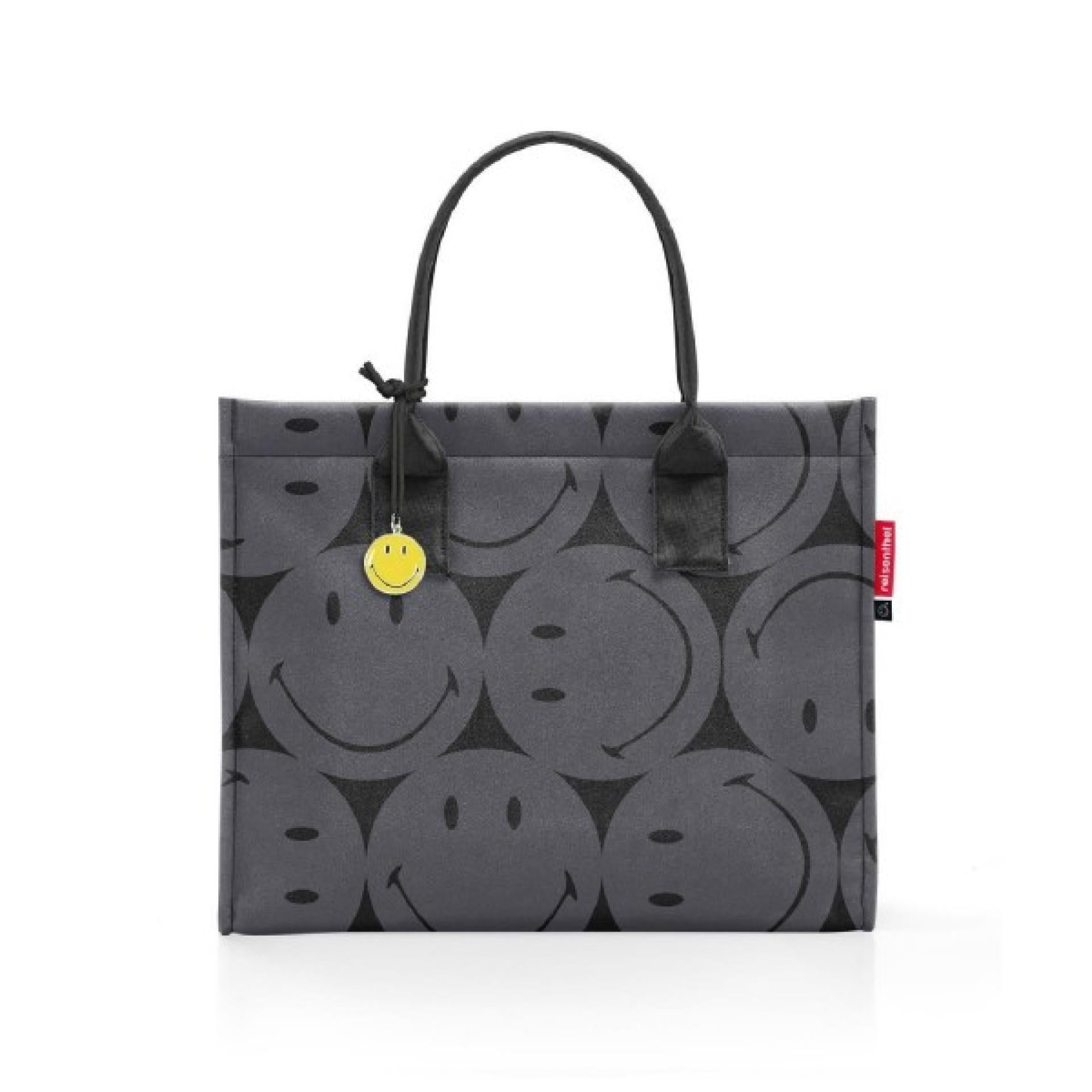 Reisenthel daily shopper smiley® grey
