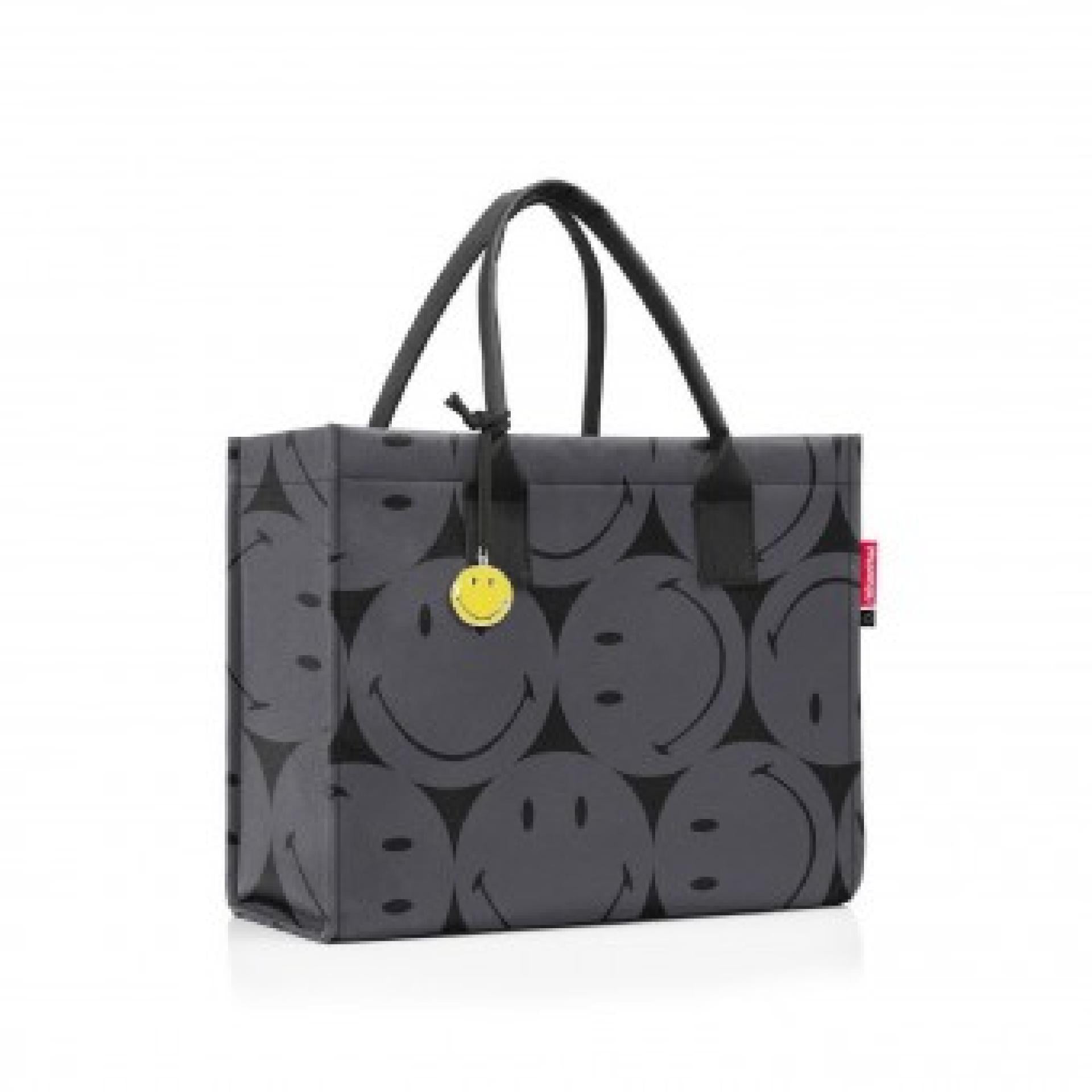 Reisenthel daily shopper smiley® grey