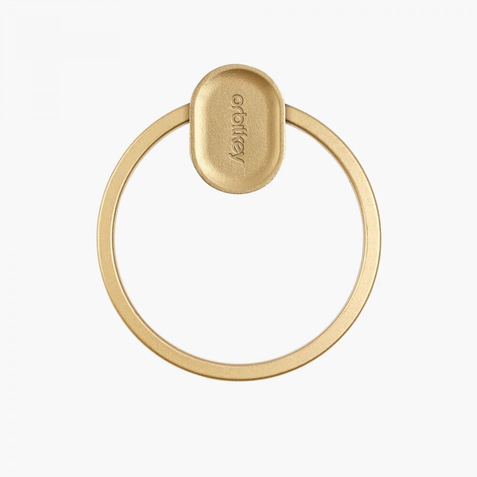 Orbitkey Schlüsselring Ring V2 Edelstahl Yellow Gold