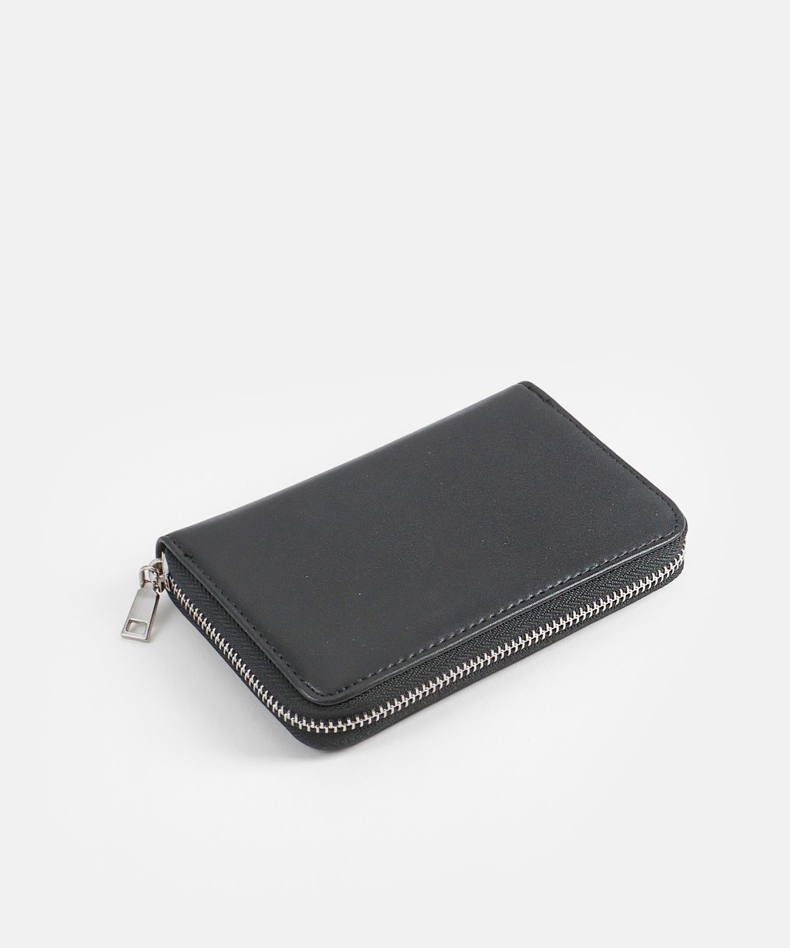 Seidenfelt Geldbörse Ebba black