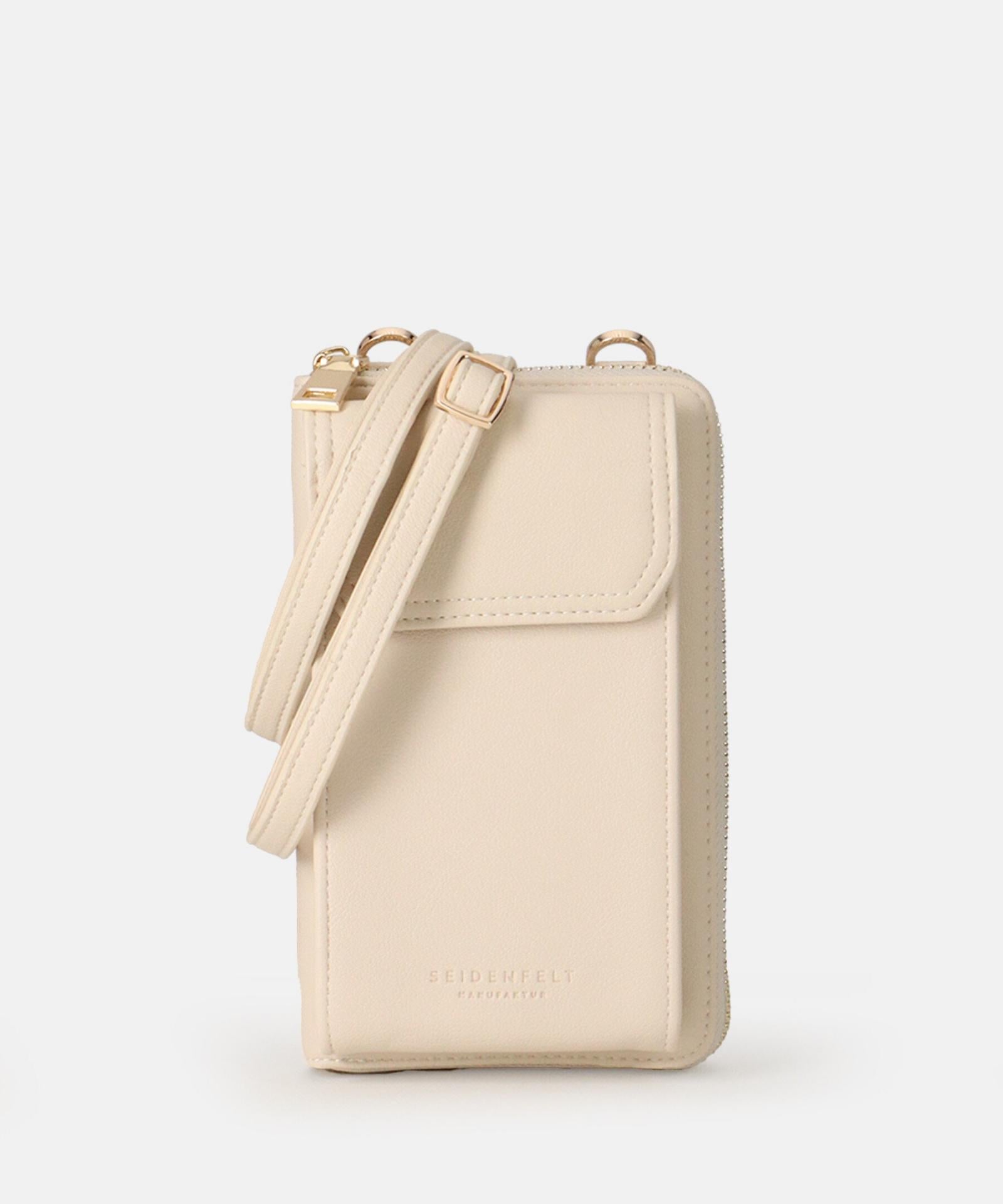 Seidenfelt Handytasche Calla - Variante: Beige Gold