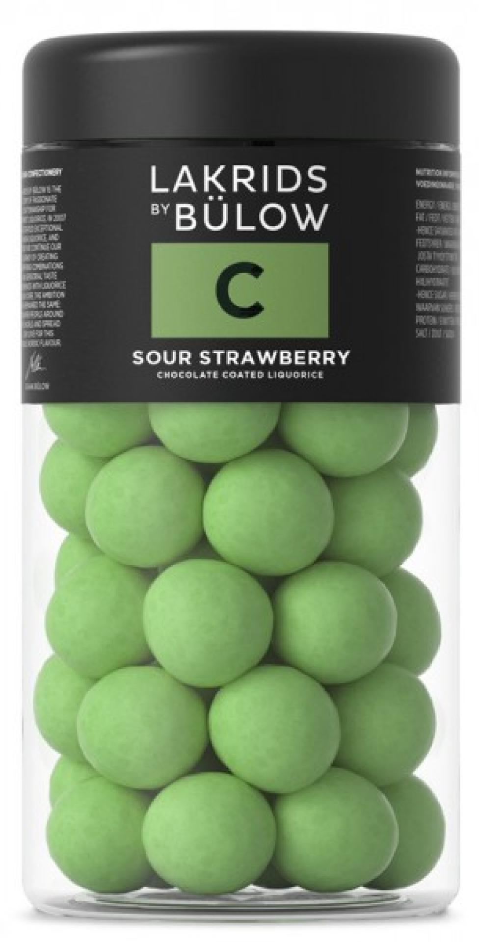 Lakrids by Bülow Klein 270g C - SOUR STRAWBERRY