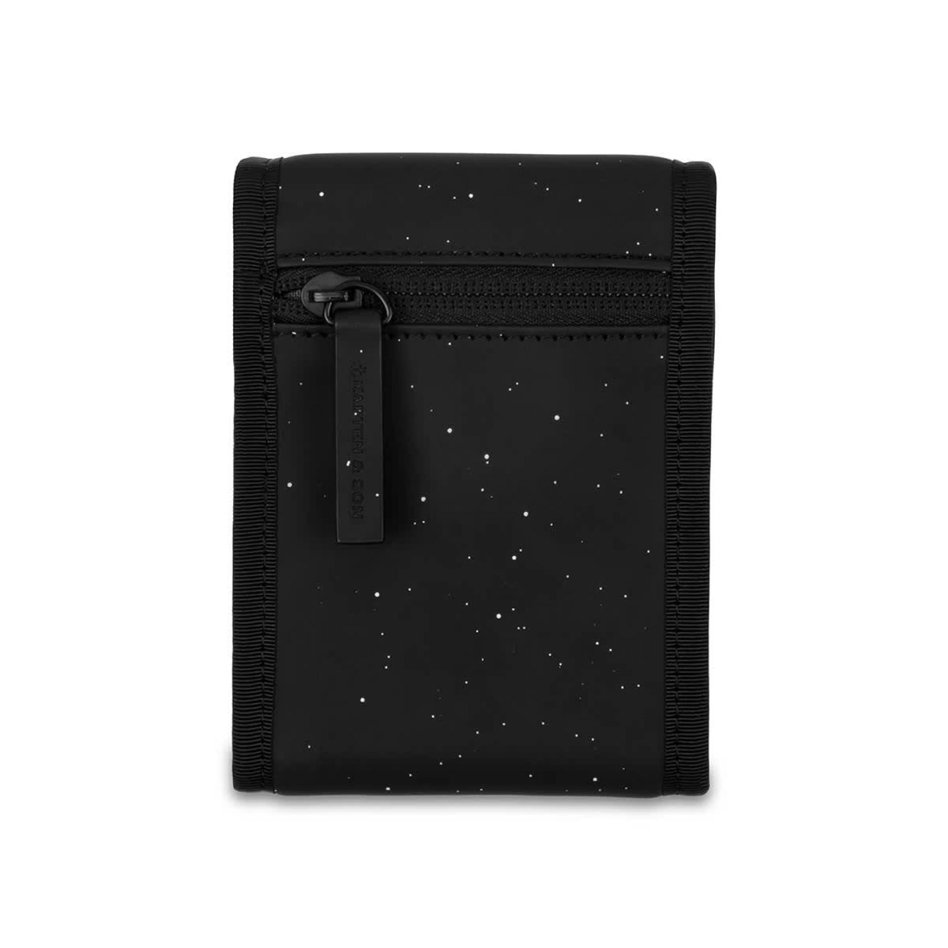 Kapten & Son Geldbörse Tate All Black Sprinkled