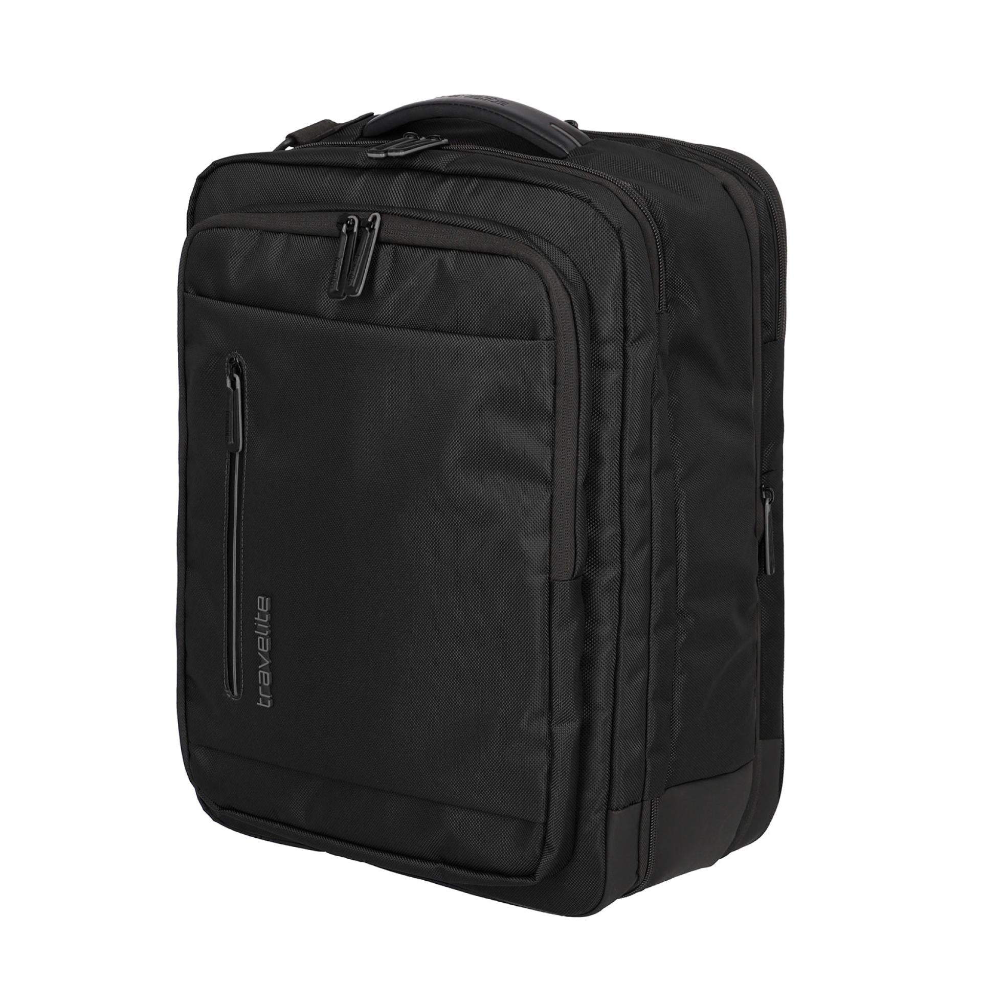 Travelite CROSSLITE Bordtasche Rucksack Schwarz