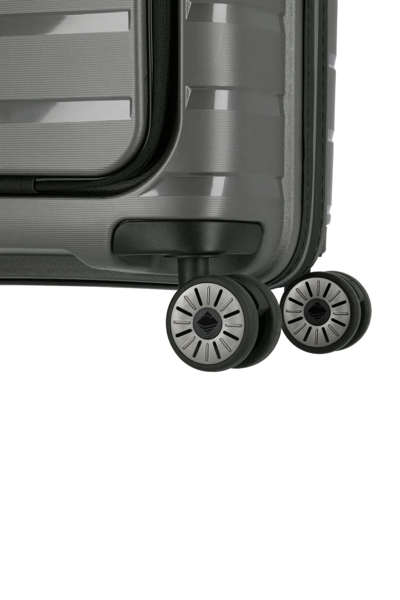 Travelite AIR BASE Trolley S+ mit Vortasche Anthrazit