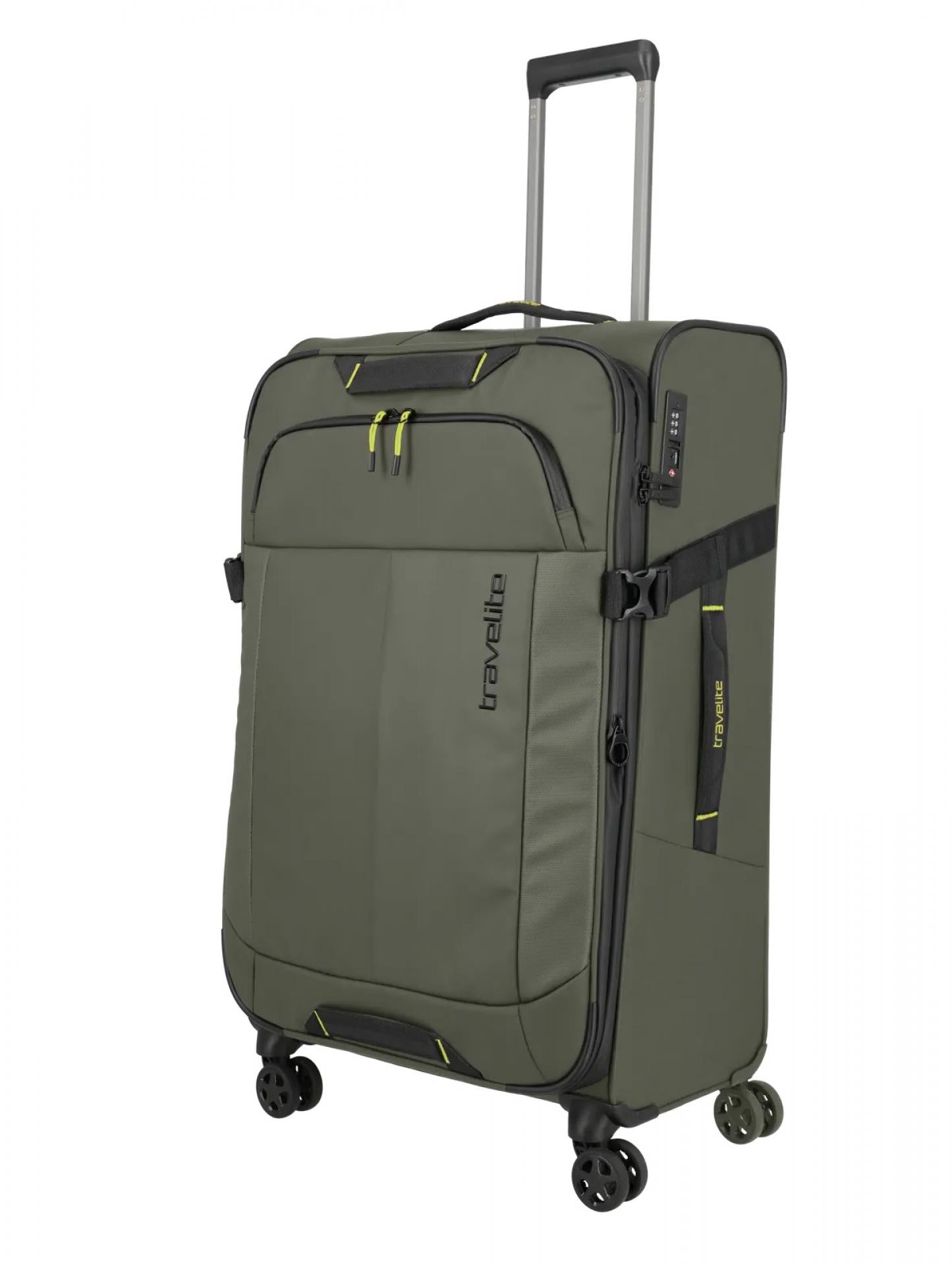 Travelite BRIIZE 4-Rad-Trolley Farbe: Khaki Größe L