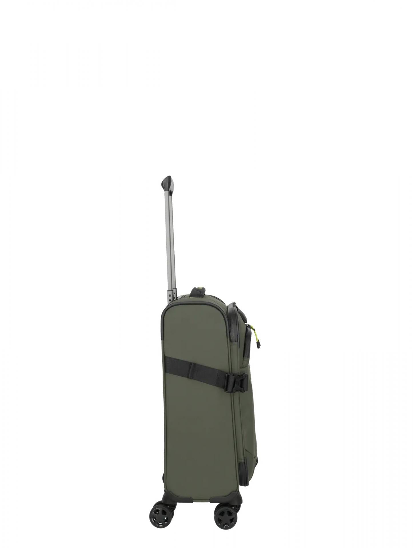 Travelite BRIIZE 4-Rad-Trolley Farbe: Khaki Größe: S erweiterbar