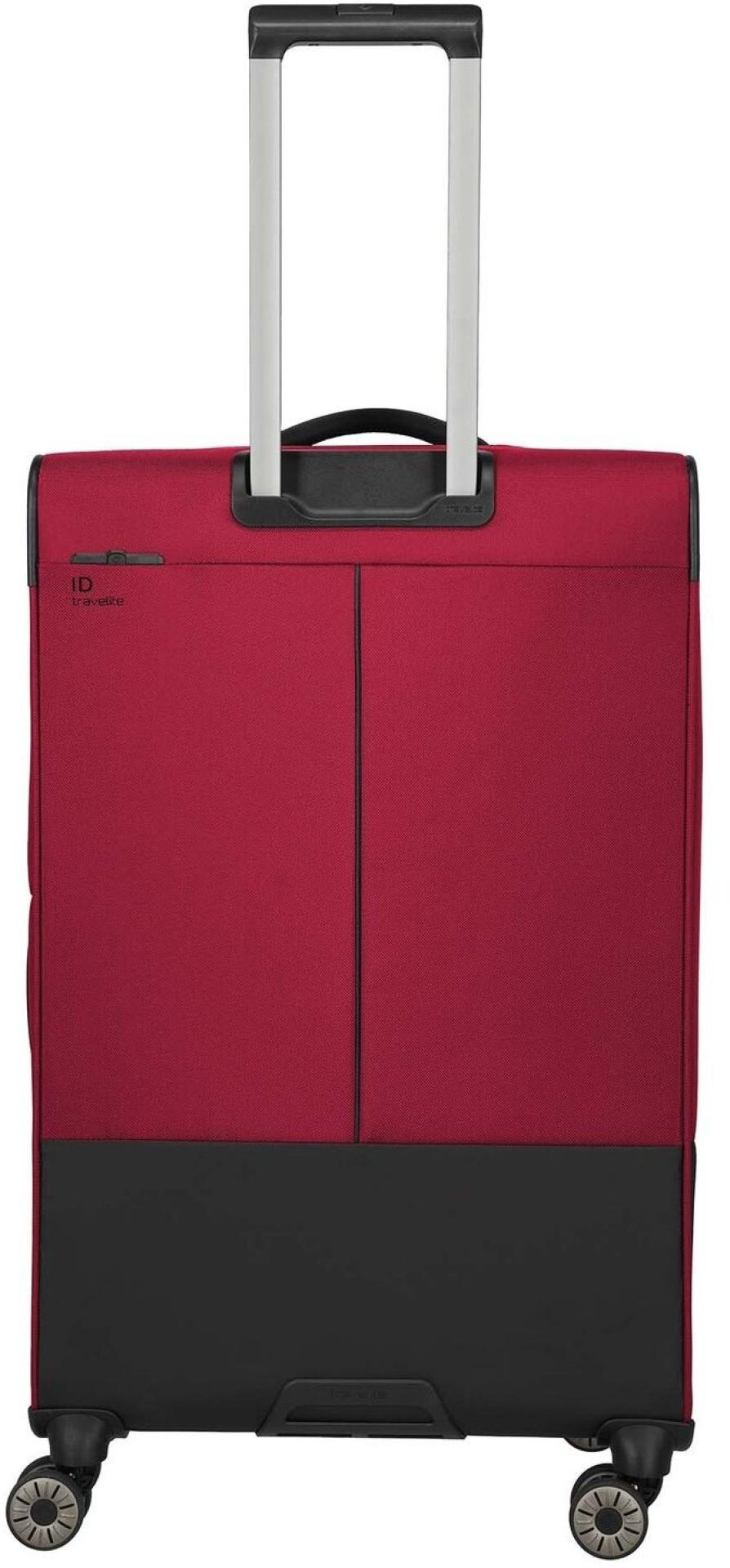 Travelite CROSSLITE Trolley 4w L exp. Weichgepäckkoffer rot