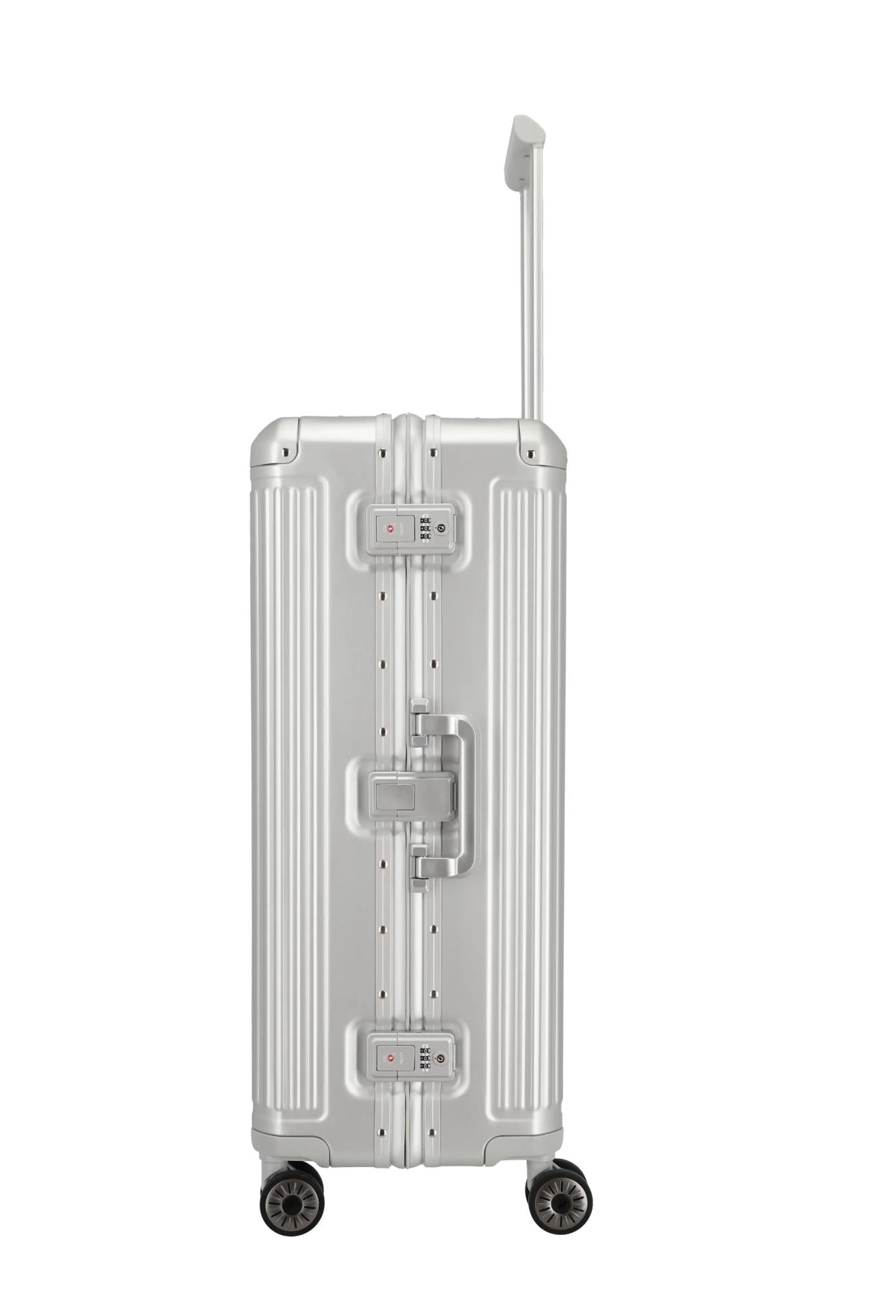 Travelite NEXT 4w Trolley L Silber