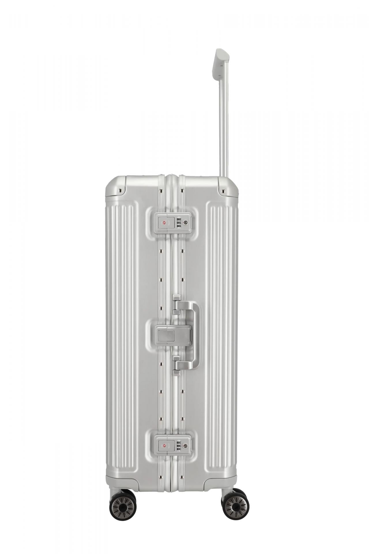 Travelite NEXT 4w Trolley L Silber