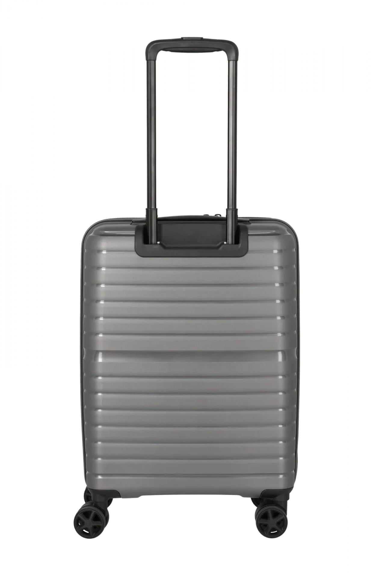 Travelite TRIENT 4w Trolley S Vortasche Anthrazit