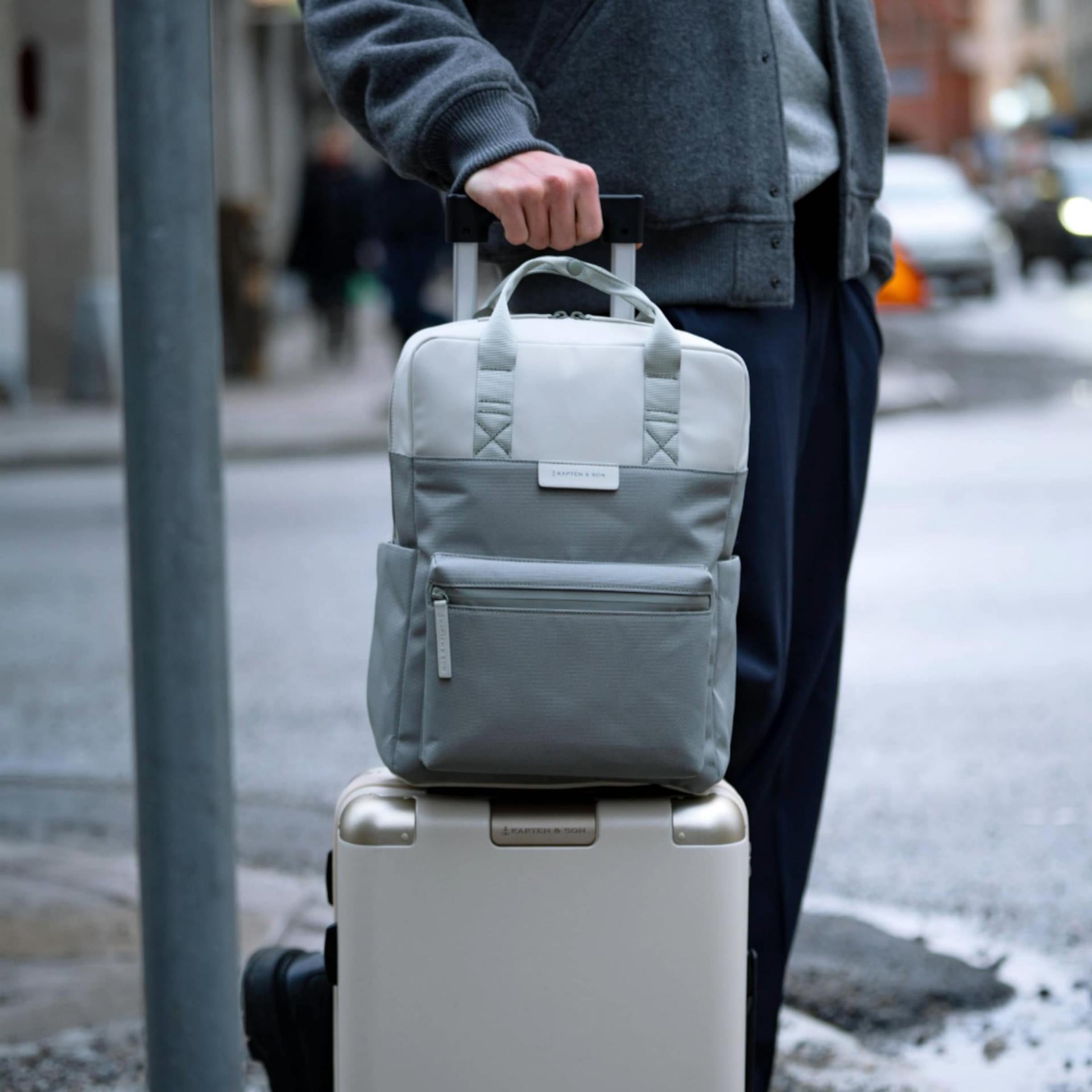 Kapten & Son Rucksack Bergen Pro - Farbe: Muted Sage