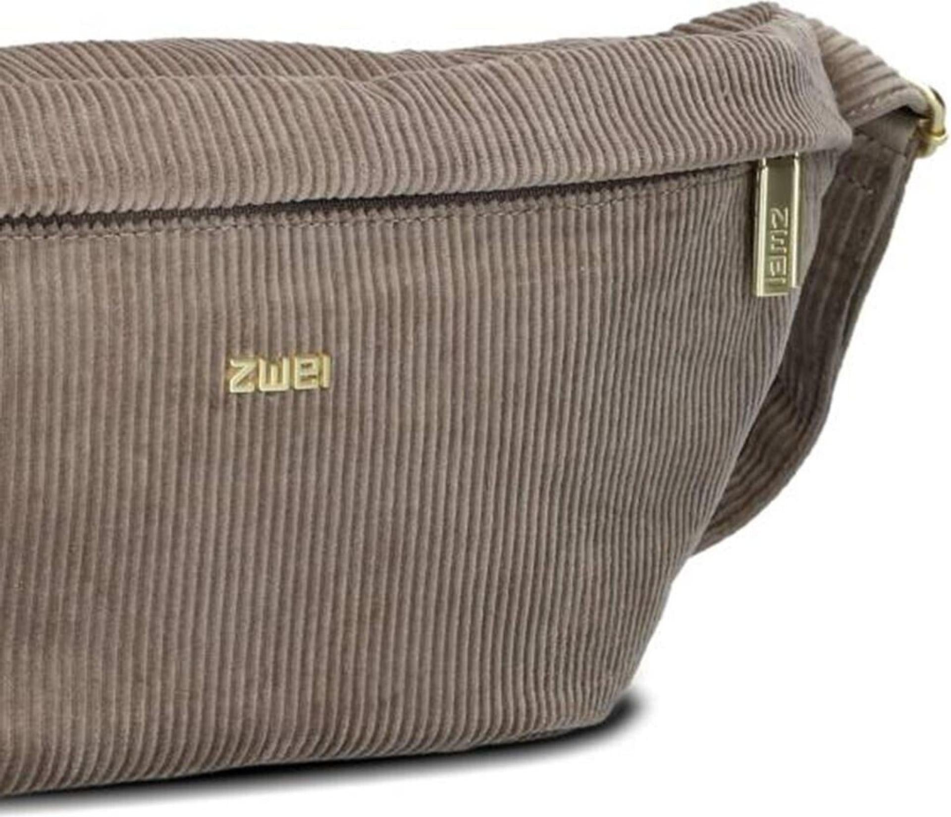 Zwei Bags MADEMOISELLE.M MH4 Hip Bag Crossbag Tasche - Variante: Cord mocca