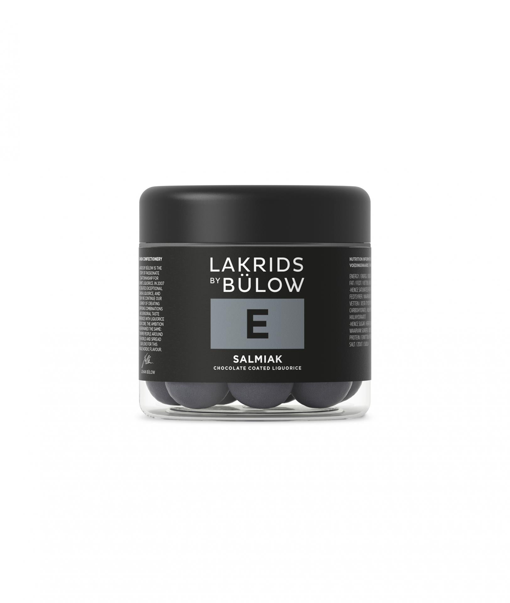 Lakrids by Bülow Small - E - Salmiak Lakrids 125g