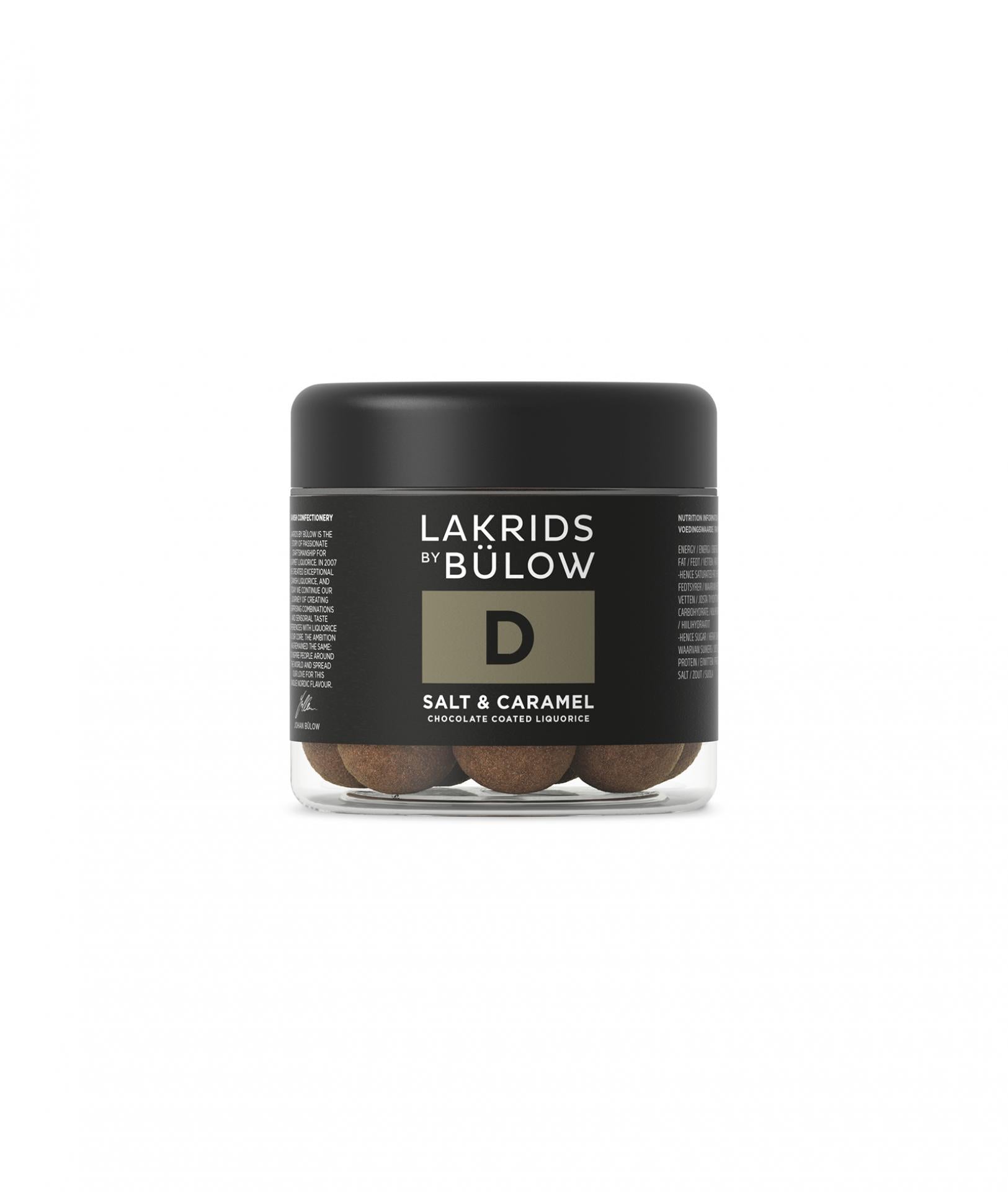 Lakrids by Bülow Small - D - Salt & Caramel Lakrids 125g