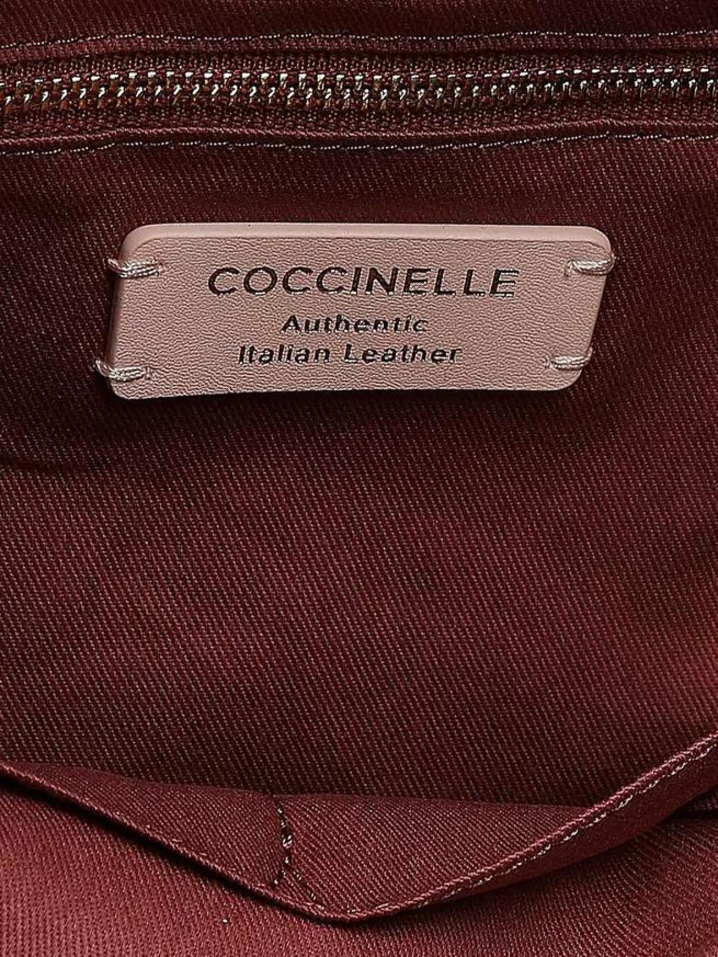 Coccinelle HANDBAG GRAINED LEATHER / COFFEE