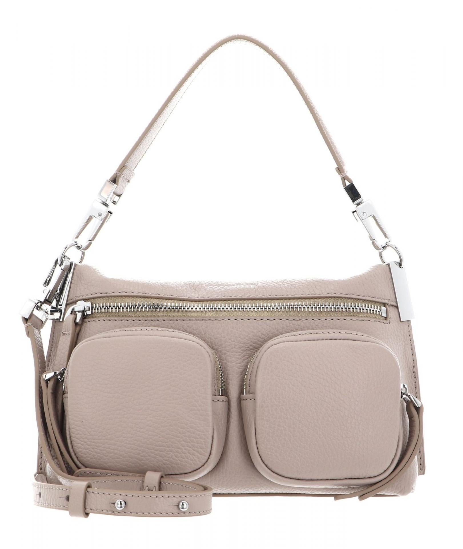 Coccinelle Hyle Crossbody HANDBAG GRAINED LEATHER - Variante: PINK