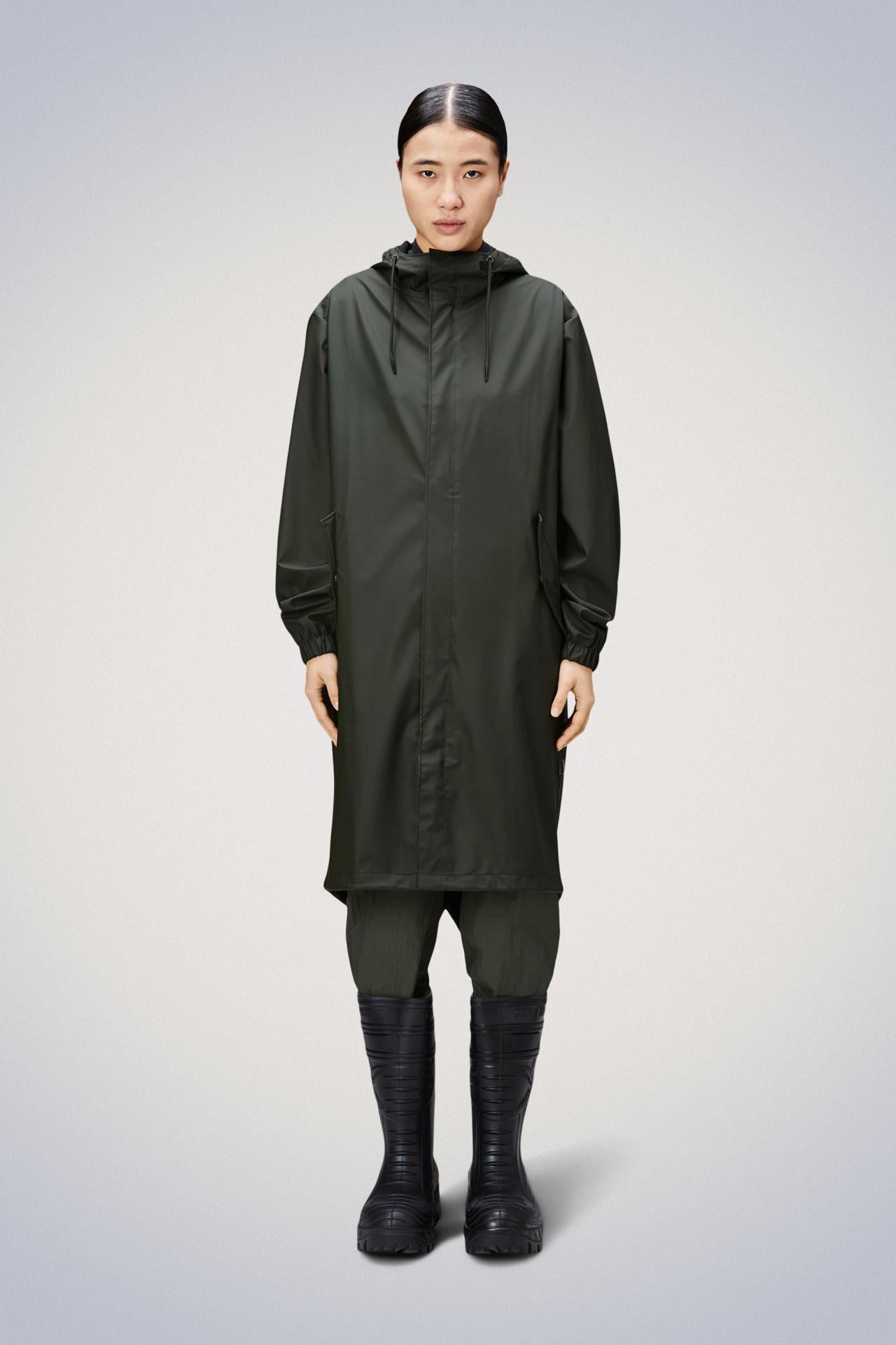 Rains Jacke Fishtail Parka W3 Green