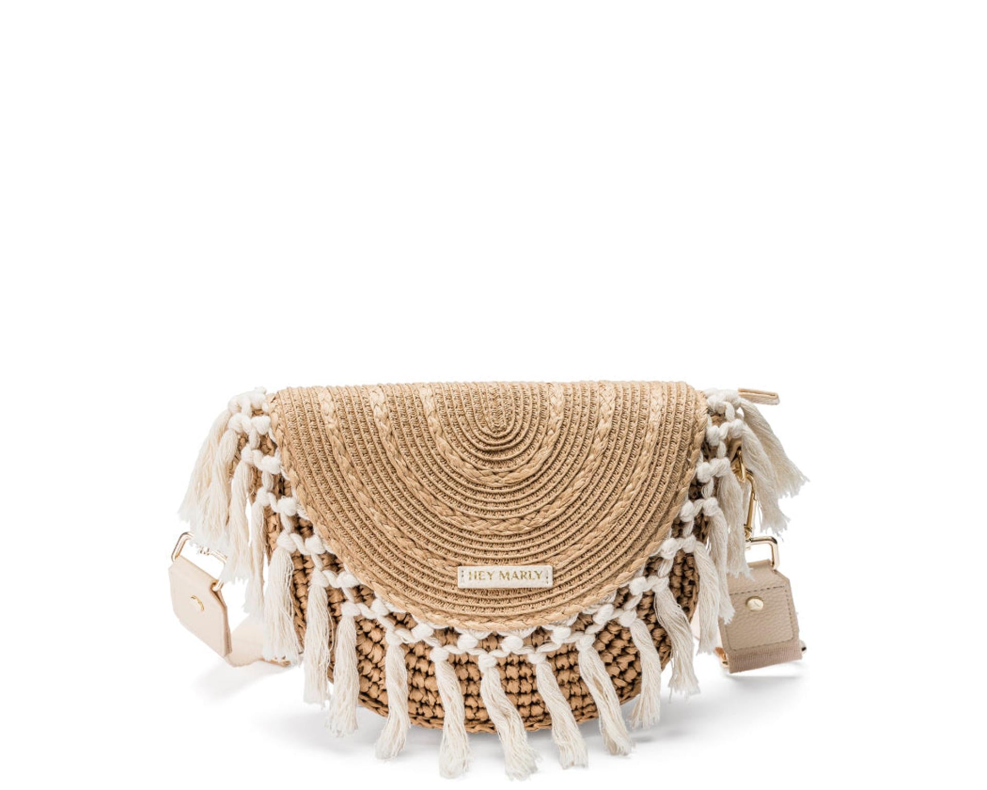 Hey Marly Handtasche Soul Sister - Variante: Straw Crema