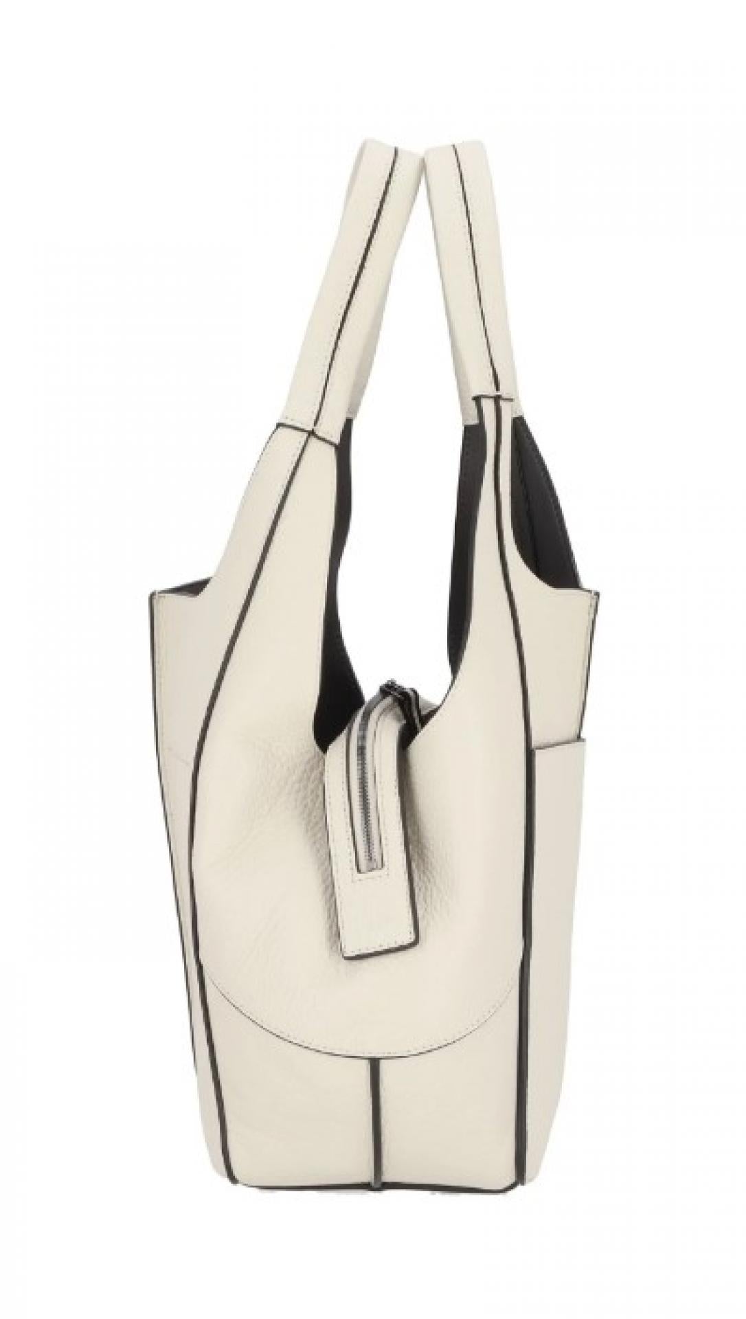 Liebeskind Tote LILLY Heavy Pebble Coconut