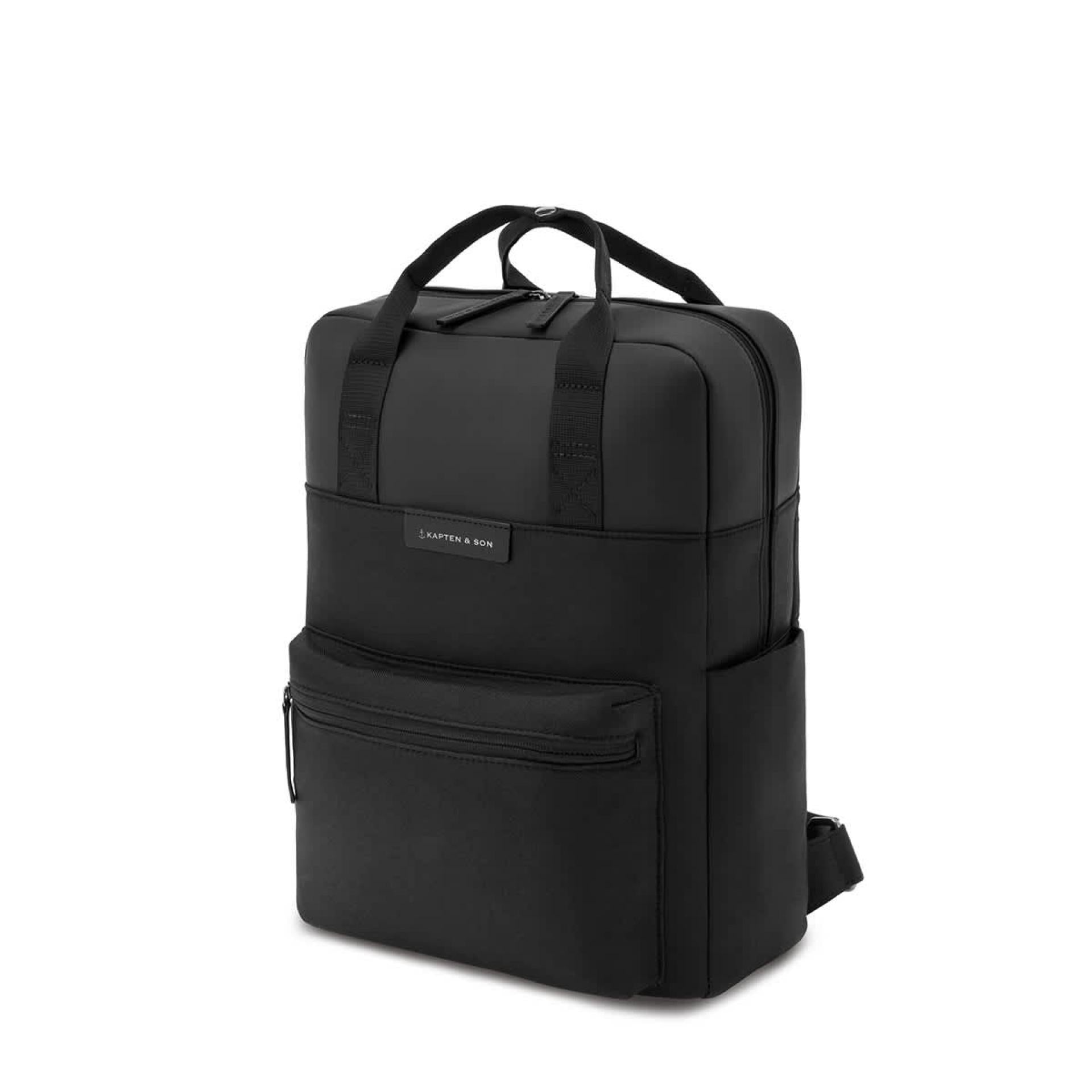 Kapten & Son Rucksack Bergen Small All Black