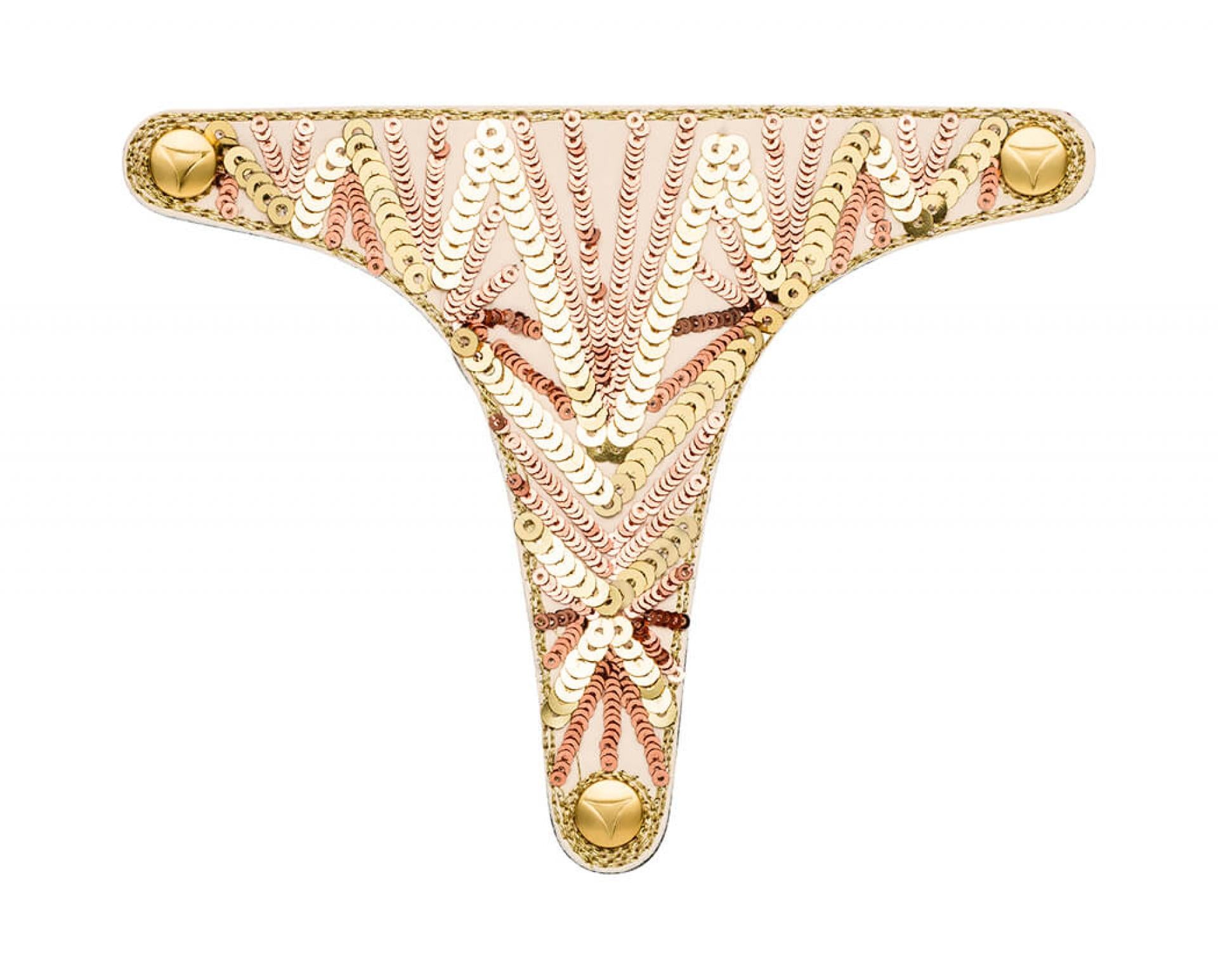 Hey Marly Accessoire für Basis Topping Sandale - Variante: Summer Glam - Rose Gold
