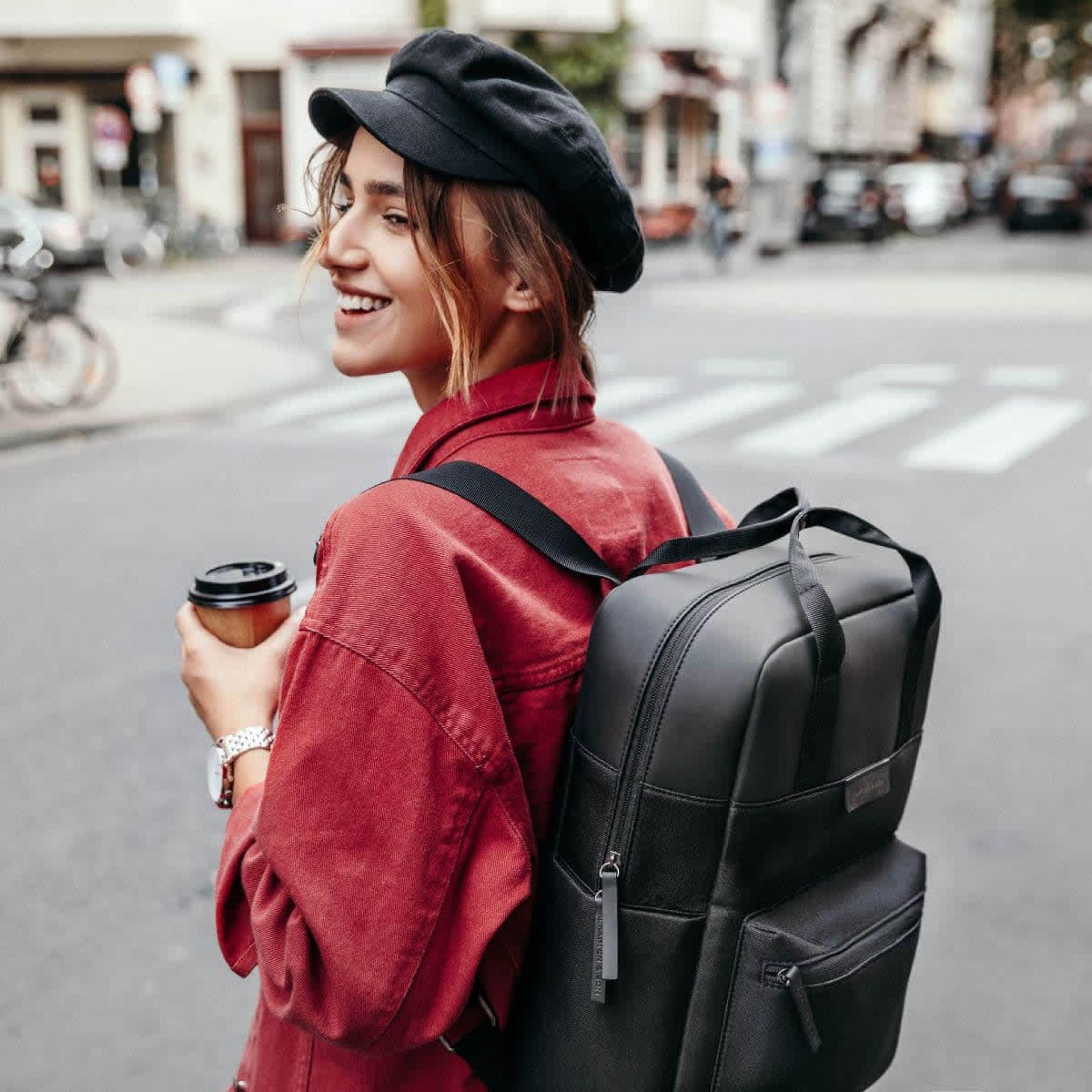 Kapten & Son Rucksack Bergen All Black