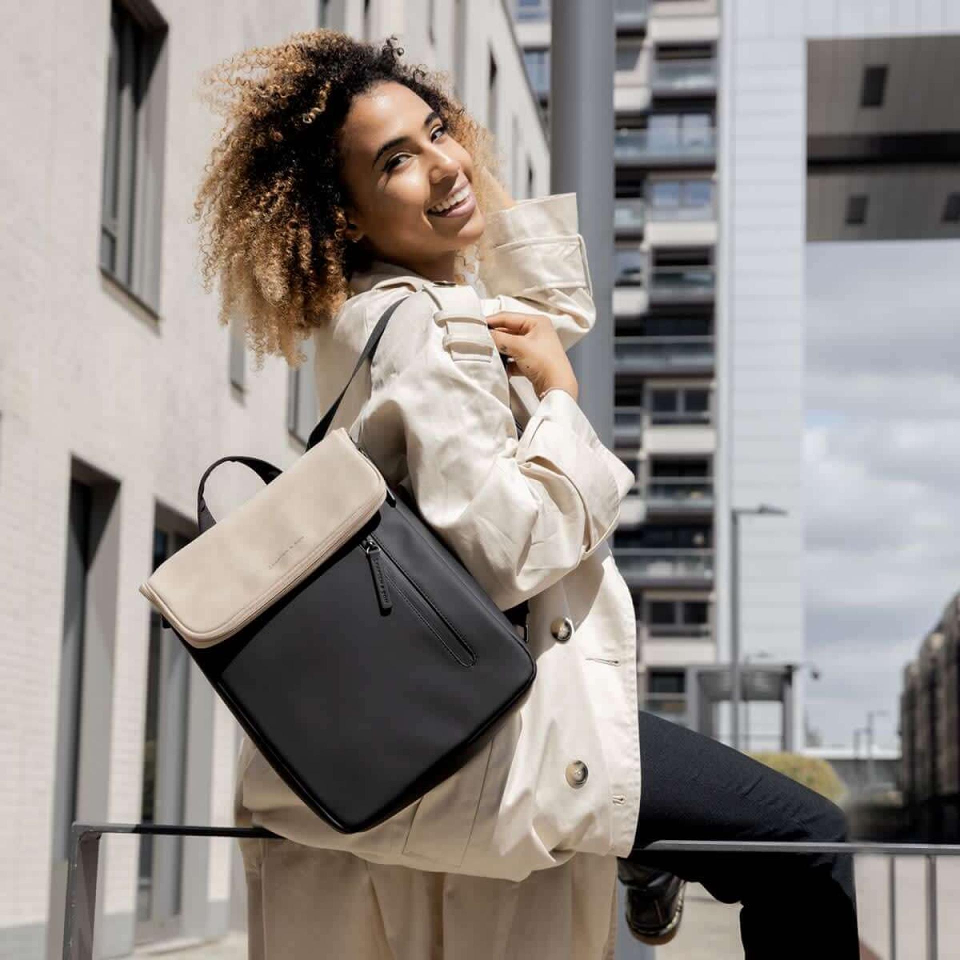 Kapten & Son Rucksack Vallen Cream Black