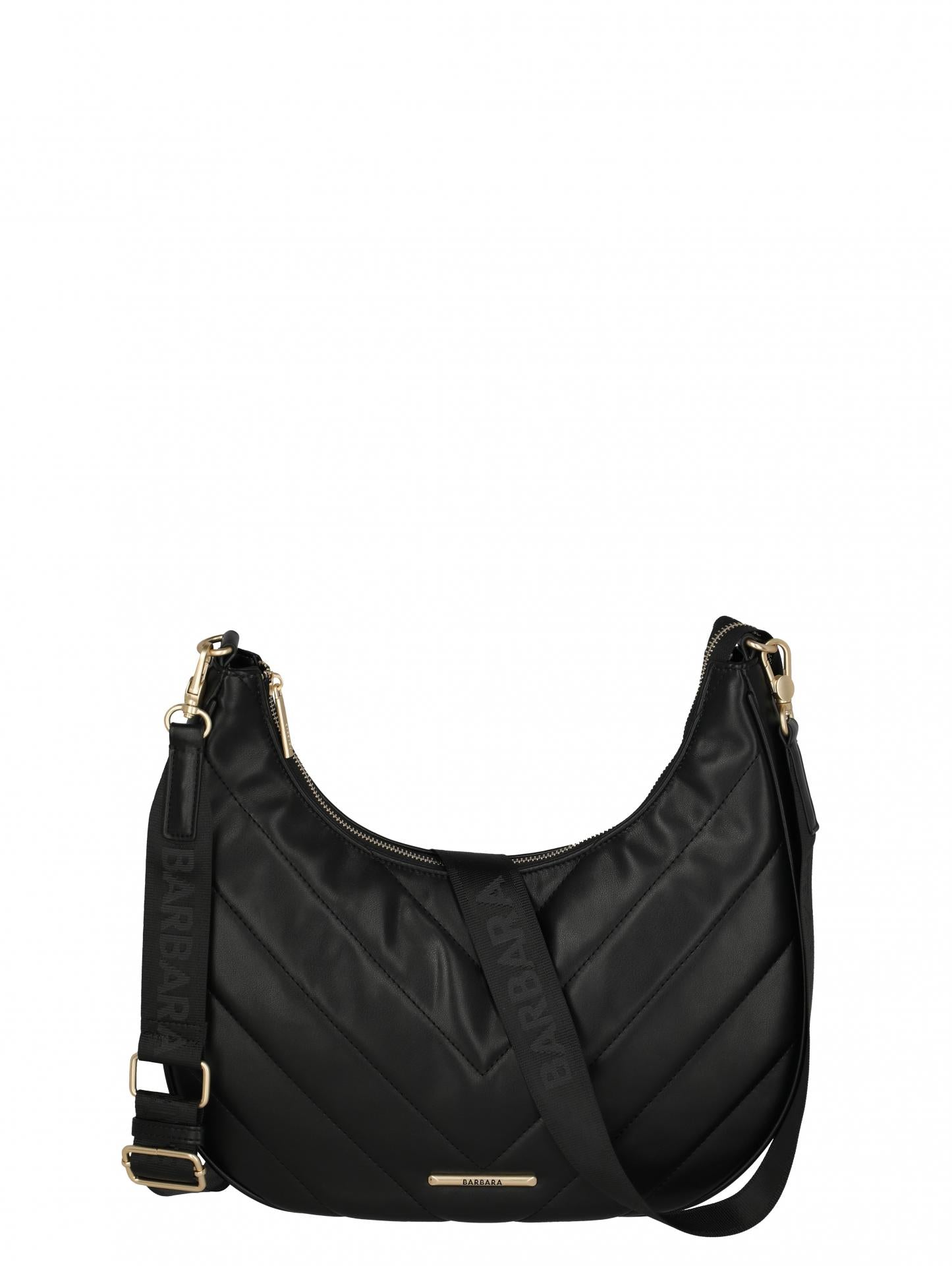 Travelite Barbara Cozy Hobo Bag, Schwarz