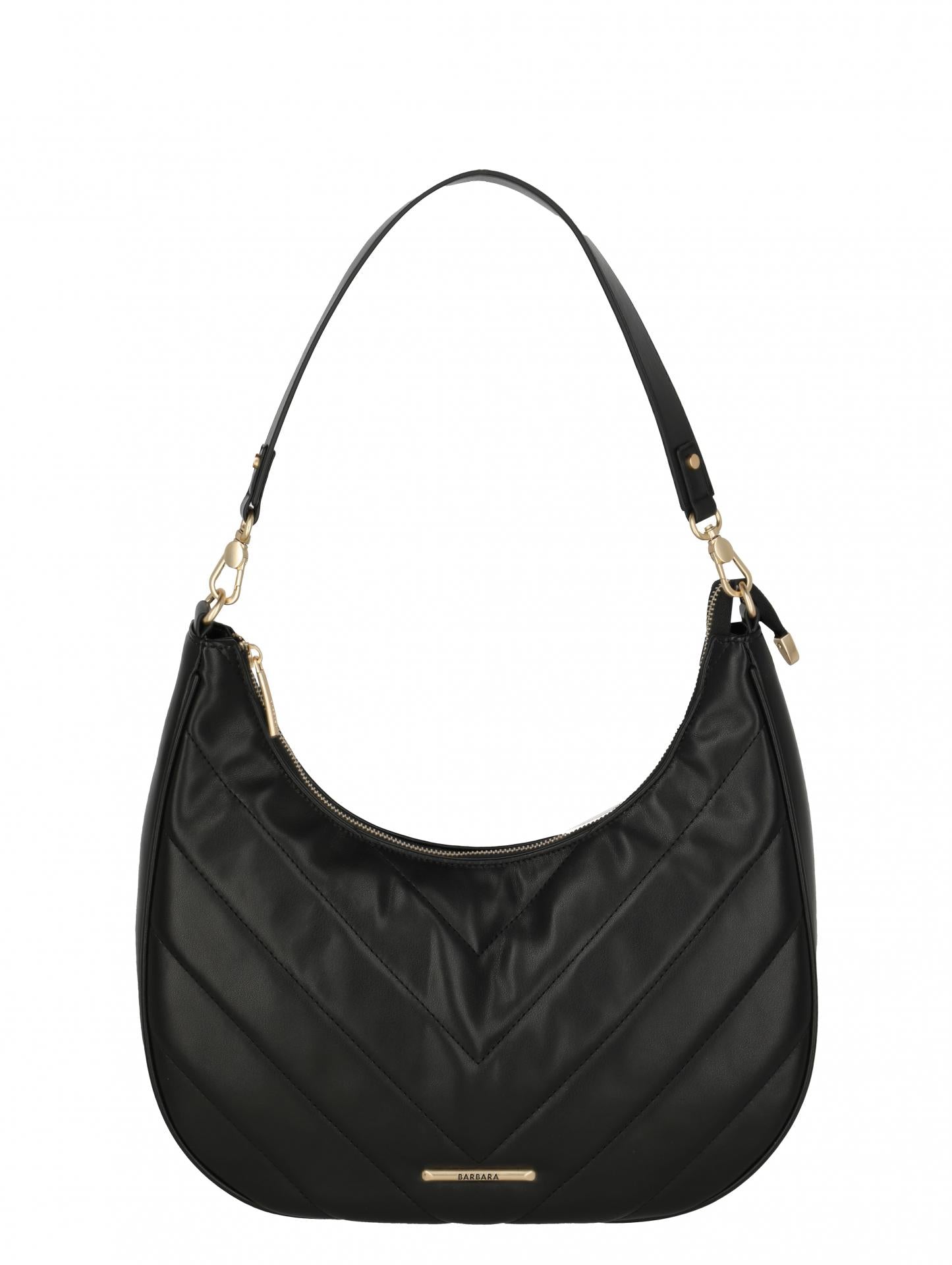 Travelite Barbara Cozy Hobo Bag, Schwarz