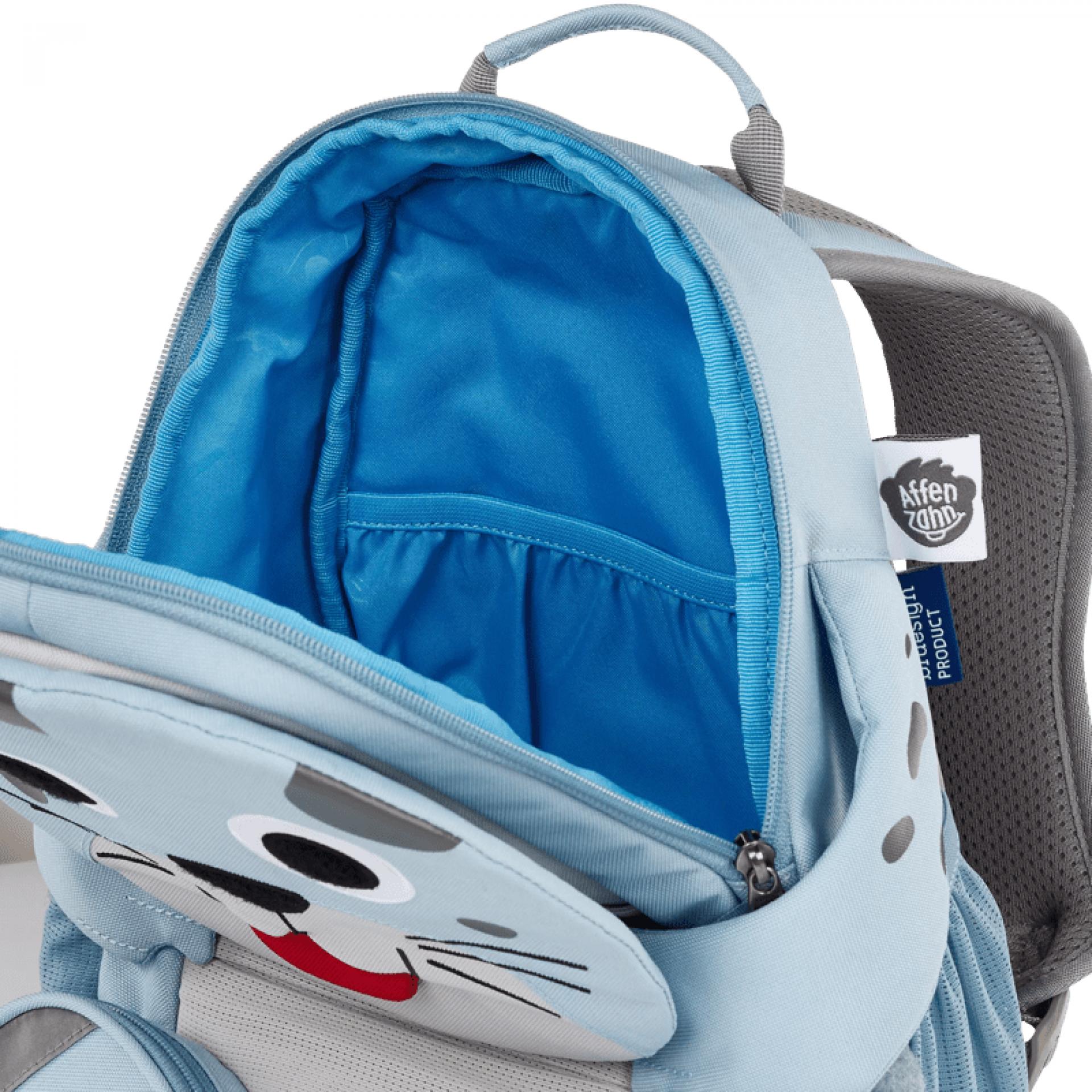 Affenzahn Großer Freund Kindergarten Rucksack Seehund