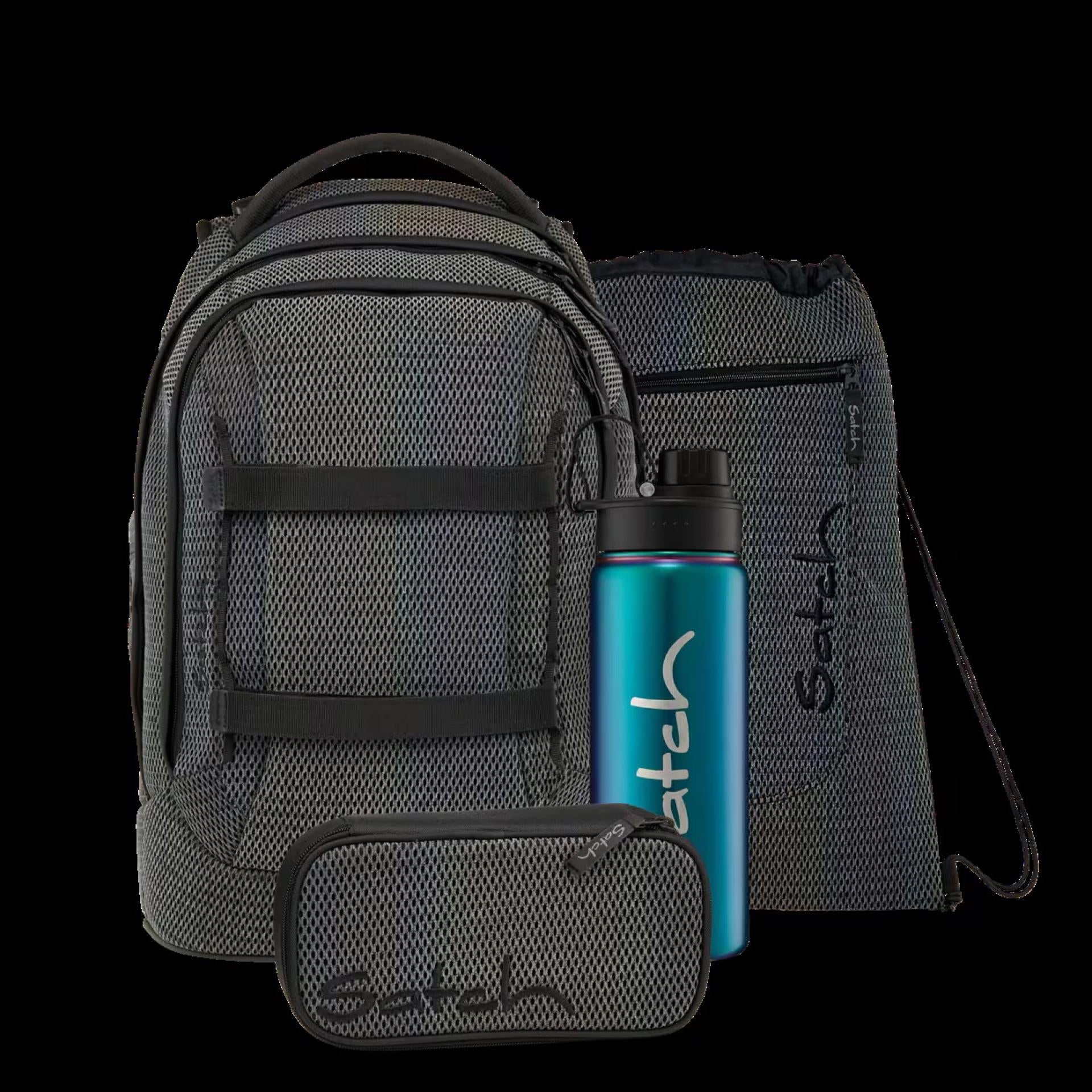 satch pack Schulrucksack set Hidden Rainbow