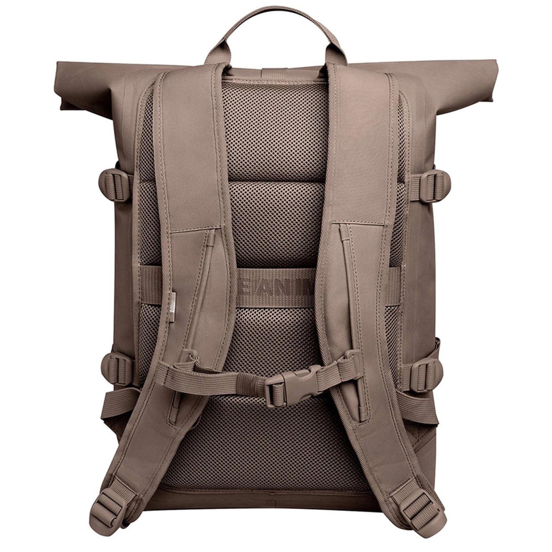 Got Bag ROLLTOP 2.0 Backpack Rucksack 15" monochrome oyster braun