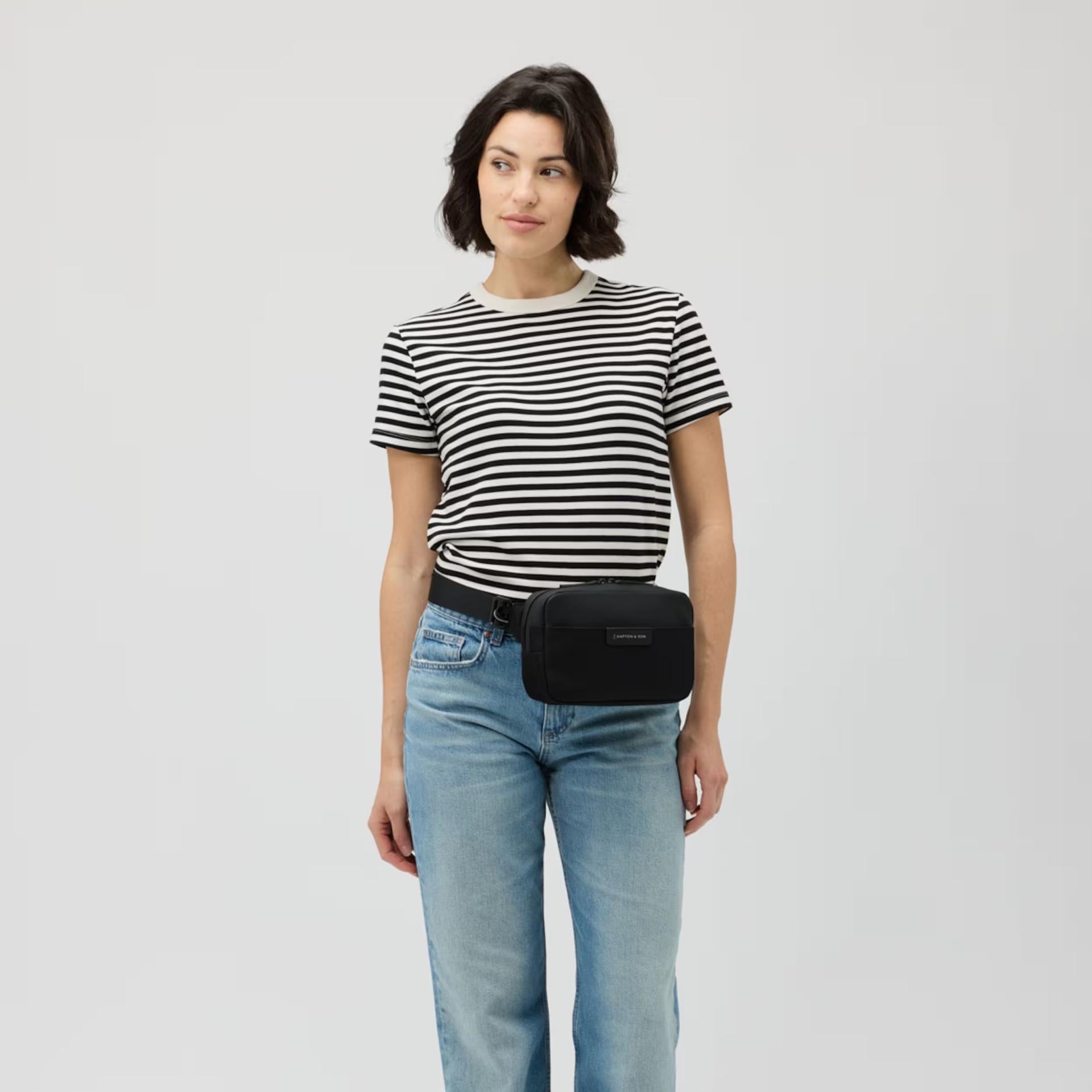 Kapten & Son Bergen Pro Crossbody All black