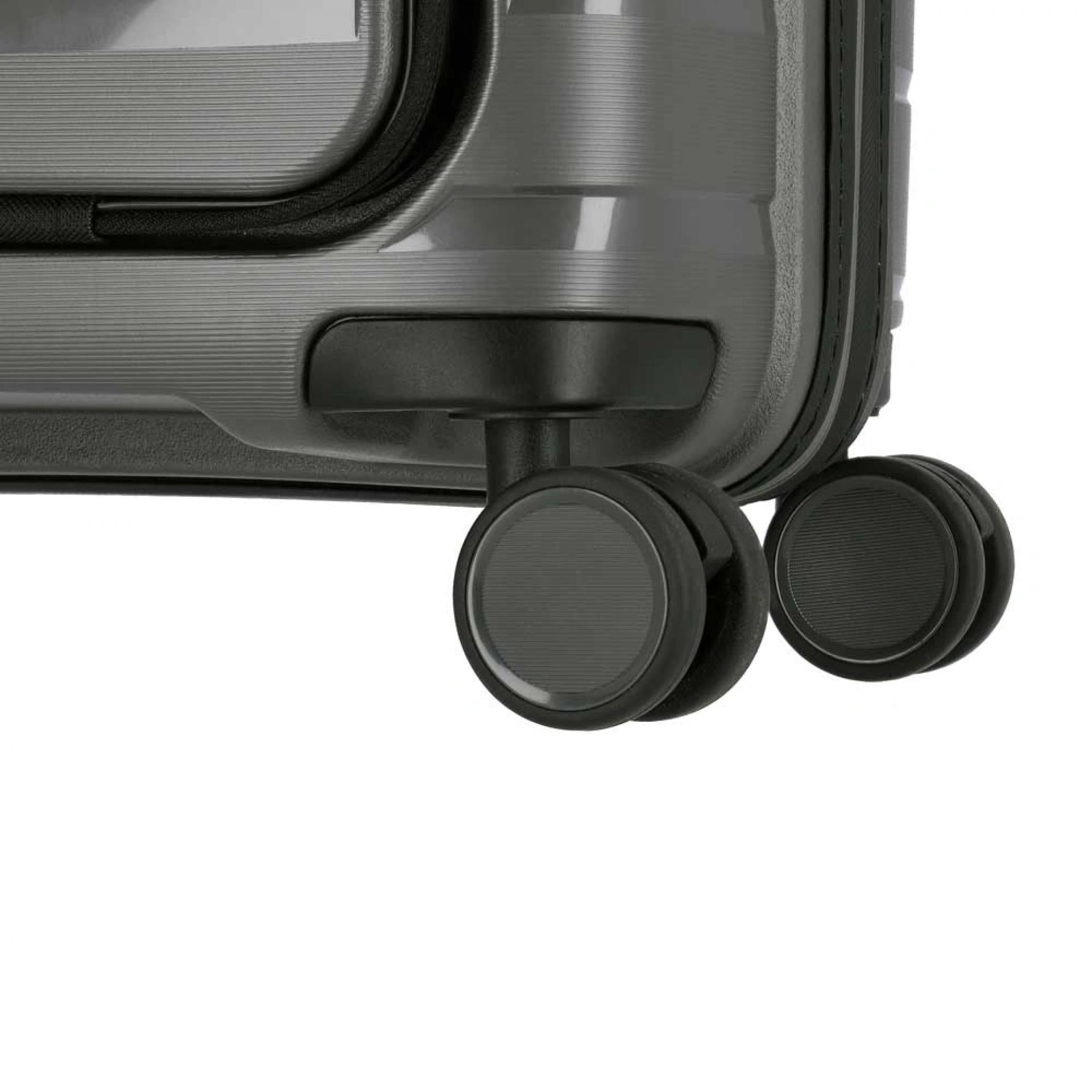 Travelite AIR BASE 4w Trolley S Vortasche Anthrazit